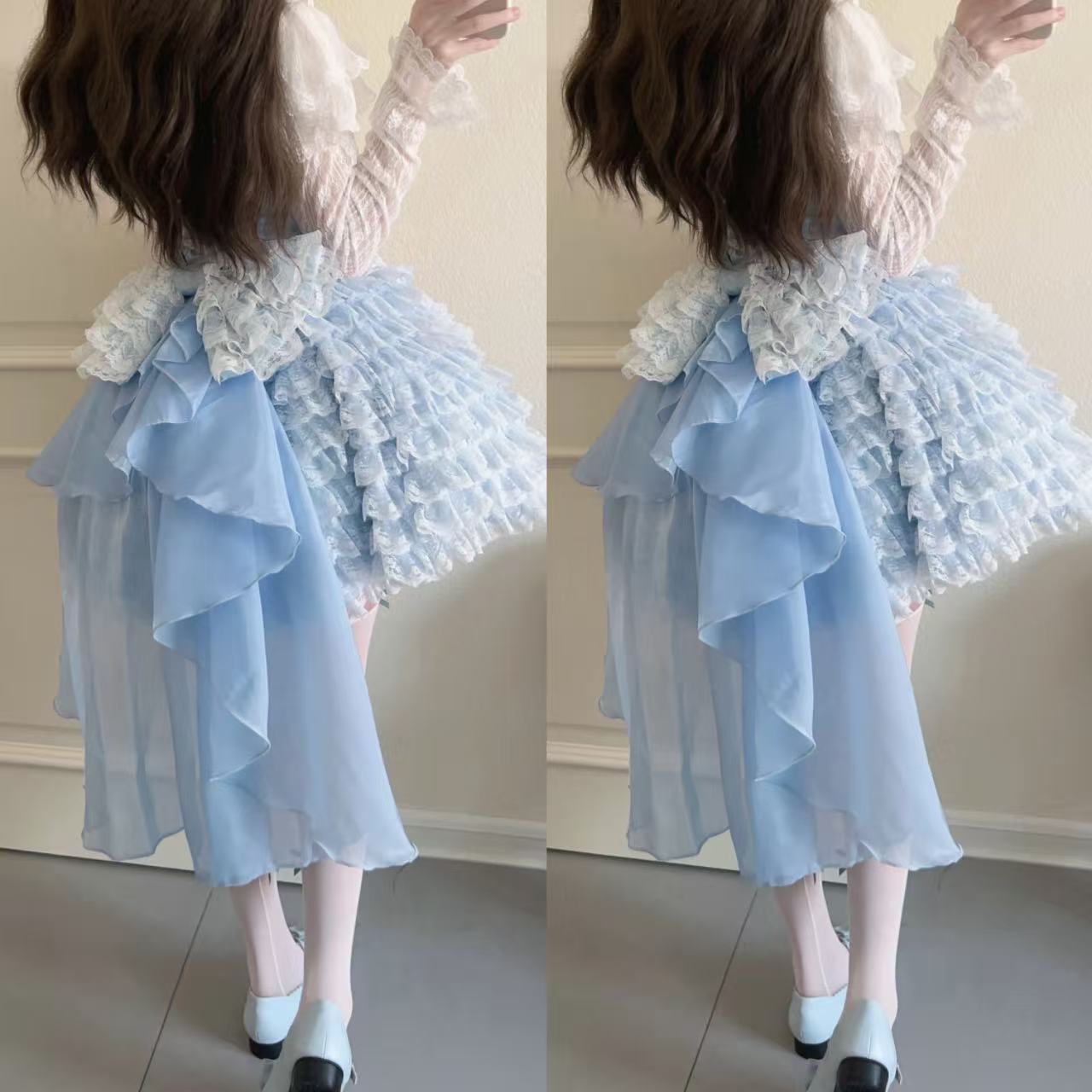 甘ロリータ ミレニアムレイレイ・サスペンダーワンピース