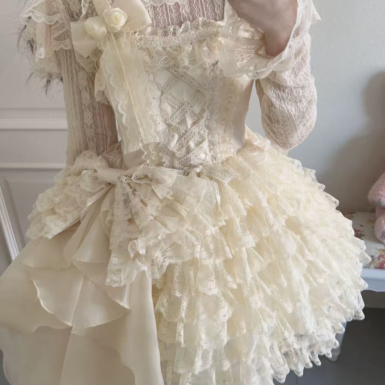 甘ロリータ ミレニアムレイレイ・サスペンダーワンピース