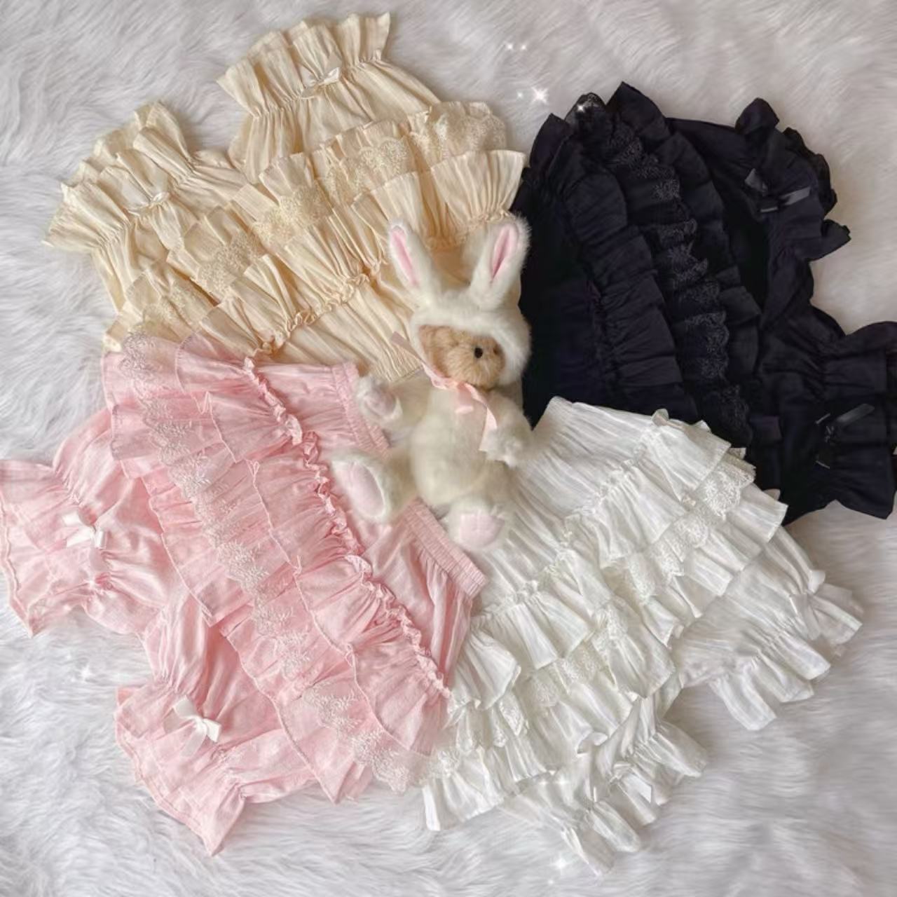 甘ロリータ マルチレイヤーカボチャレギンス