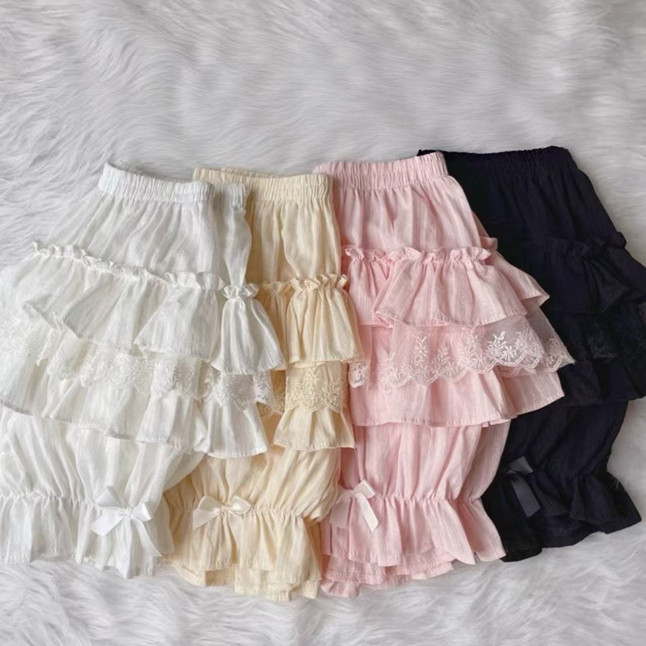 甘ロリータ マルチレイヤーカボチャレギンス