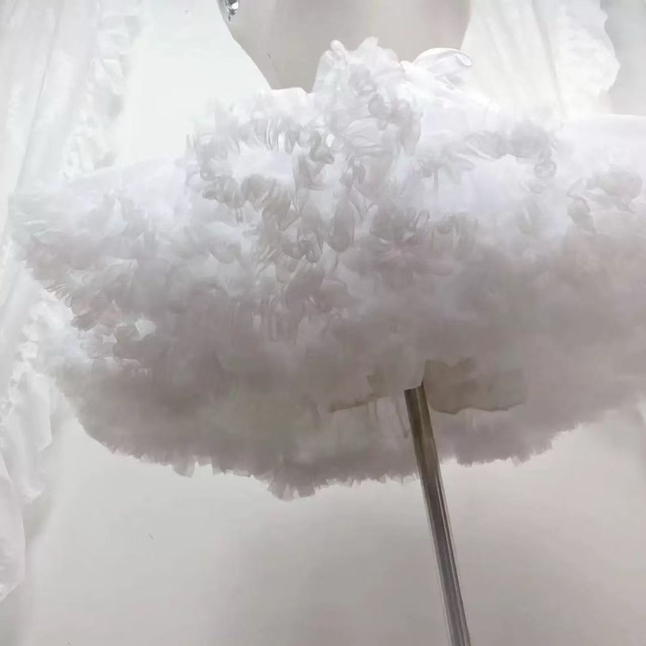 甘ロリータ ふわふわペチコート・ガーゼスカート