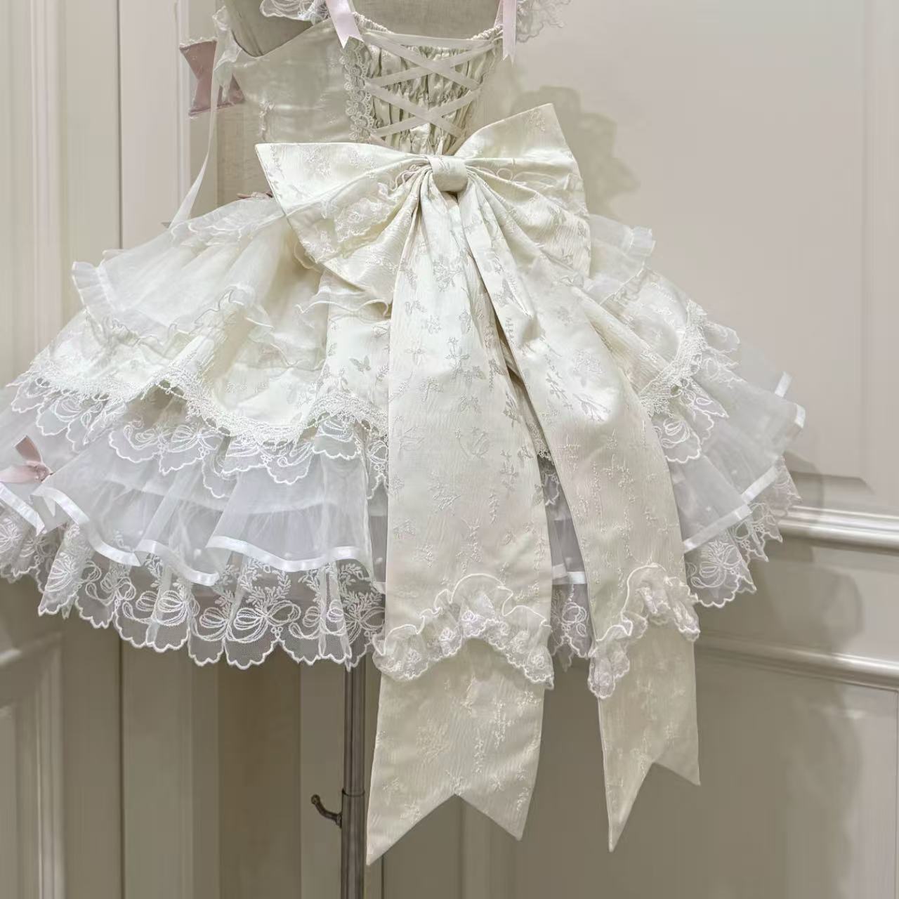 甘ロリータ 芙蓉石魚・ヘッドバンドバック飾り