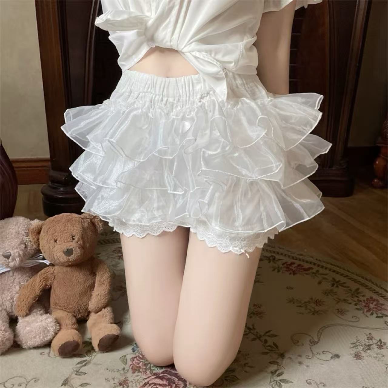 甘ロリータ オールマッチパンプキンパンツ・ケーキショーツ