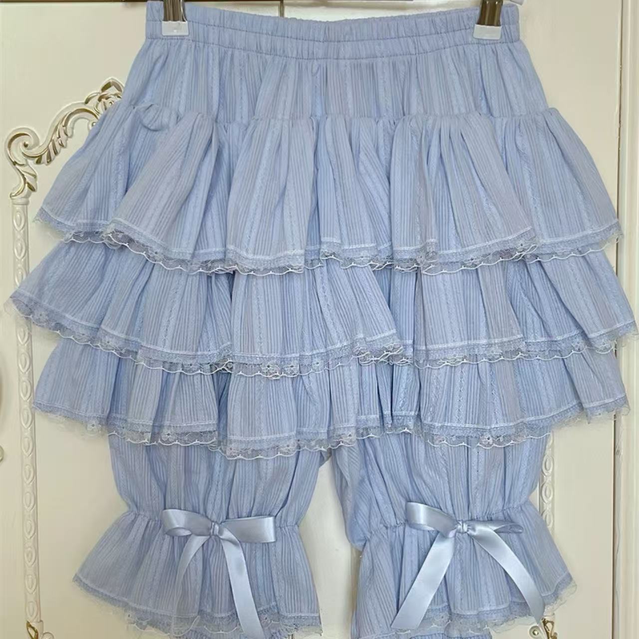 甘ロリータ ソフトロリータ・ダークパターンパンプキンパンツ