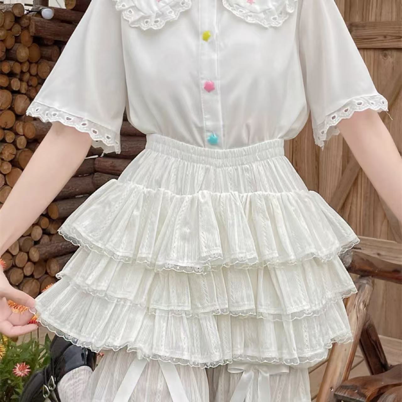 甘ロリータ ソフトロリータ・ダークパターンパンプキンパンツ