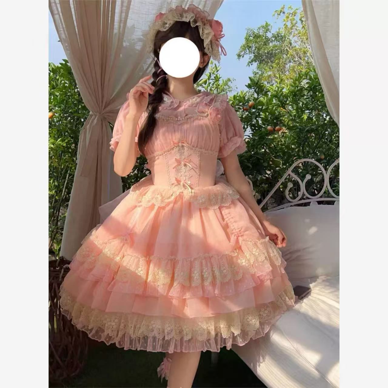 甘ロリータ アニーティーパーティー・サスペンダーワンピース