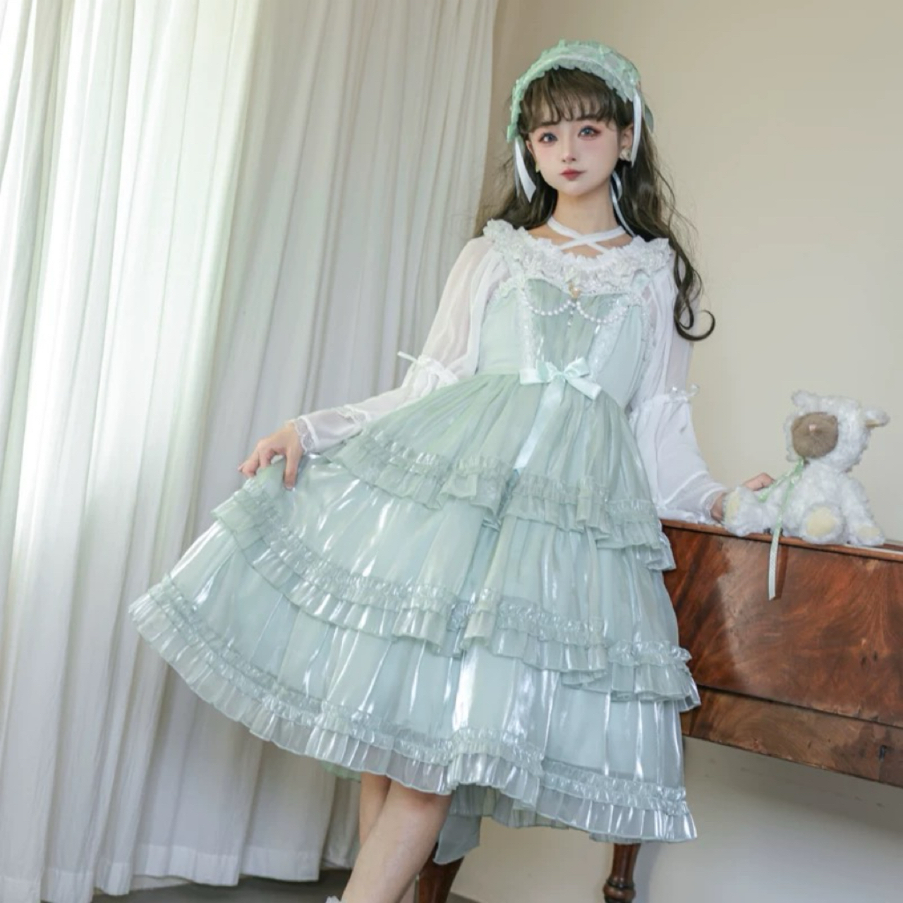 クラシカルロリータ エメラルドフェアリー・クラシカルロリータドレス