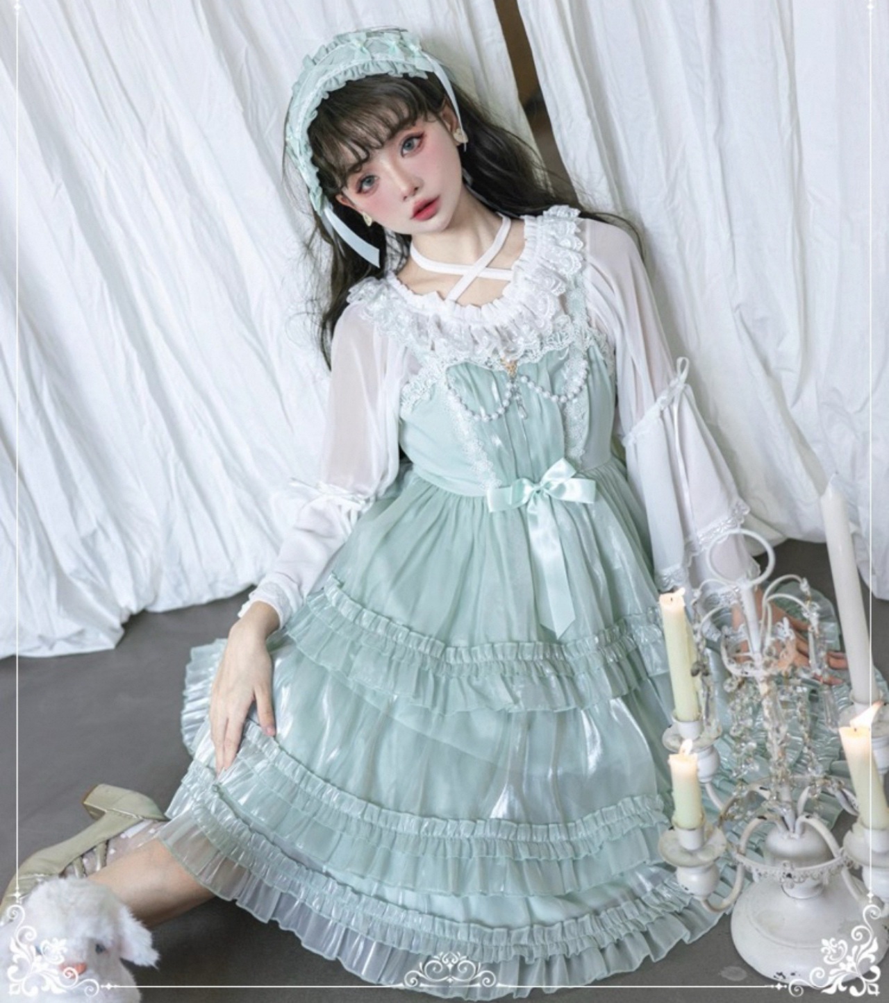 クラシカルロリータ エメラルドフェアリー・クラシカルロリータドレス