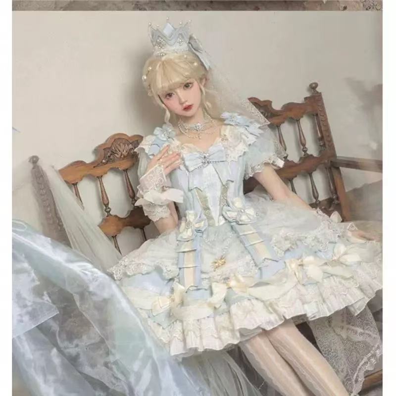 甘ロリータ 星空の舞踏会ドレス ~姫様の優雅な午後~