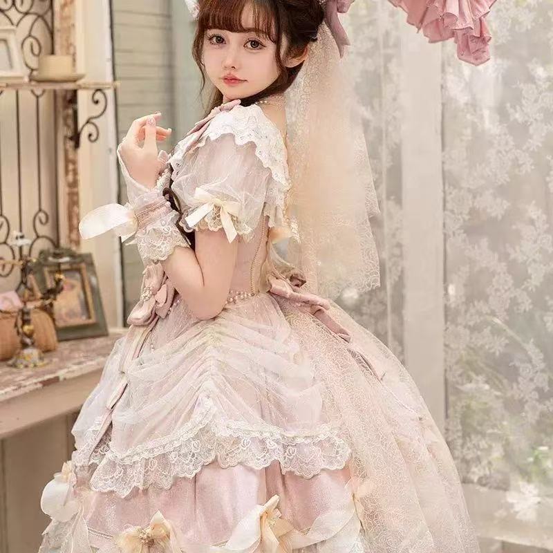 甘ロリータ 星空の舞踏会ドレス ~姫様の優雅な午後~