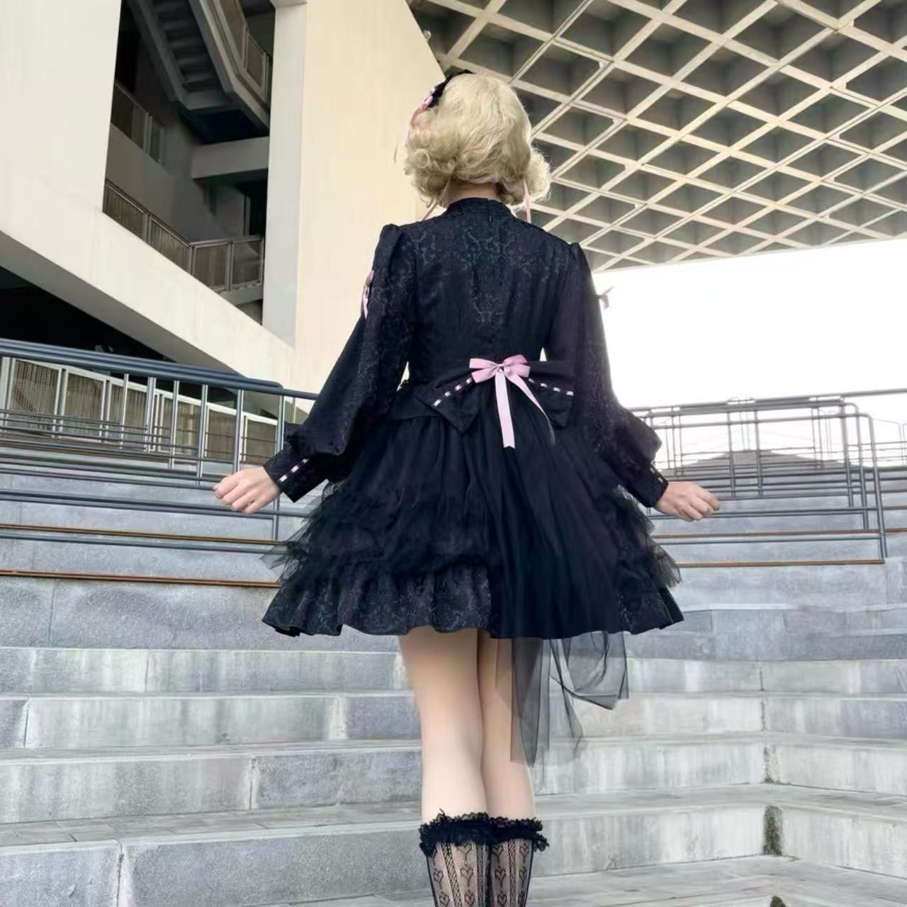 ゴスロリ ロリータ ダークロマンティック・ゴスロリドレス