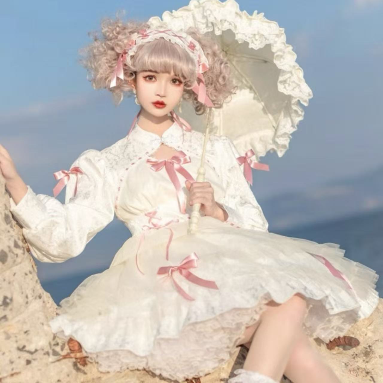 ゴスロリ ロリータ ダークロマンティック・ゴスロリドレス