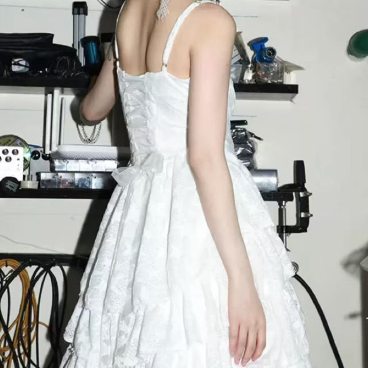 クラシカルロリータ 星の柄が特徴的なロリータドレス