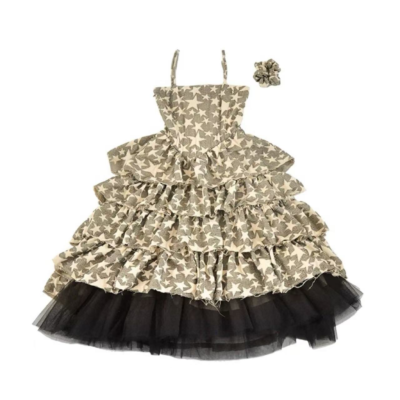 クラシカルロリータ 星の柄が特徴的なロリータドレス