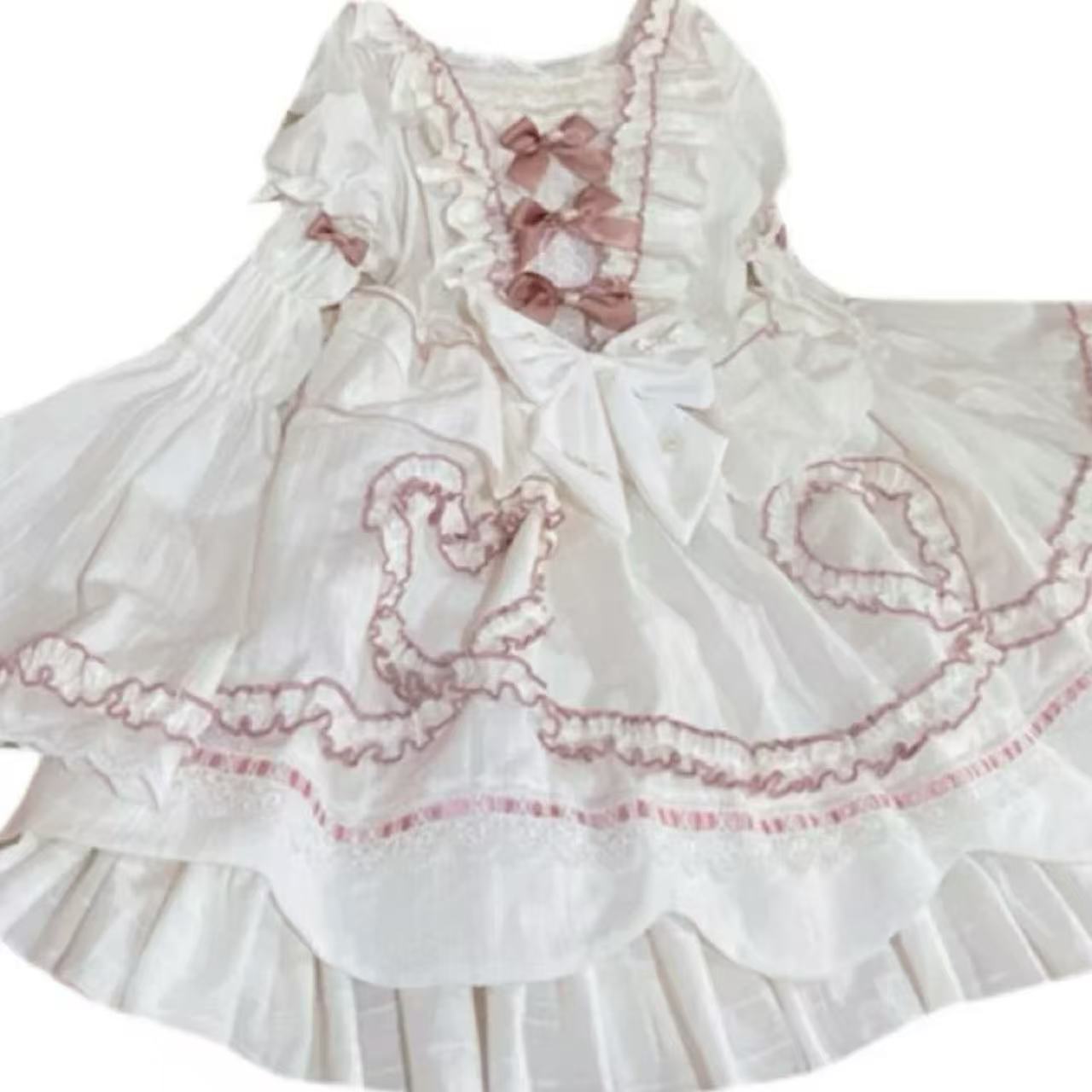 甘ロリータ 星空の花嫁風 甘ロリータドレス