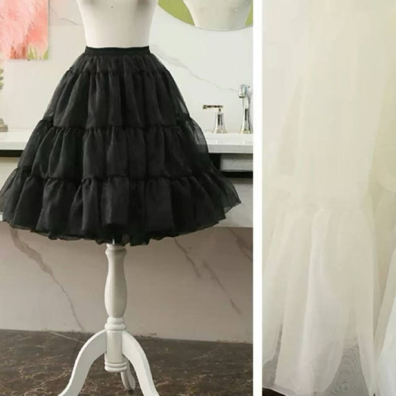 甘ロリータ シアーチュールパニエ