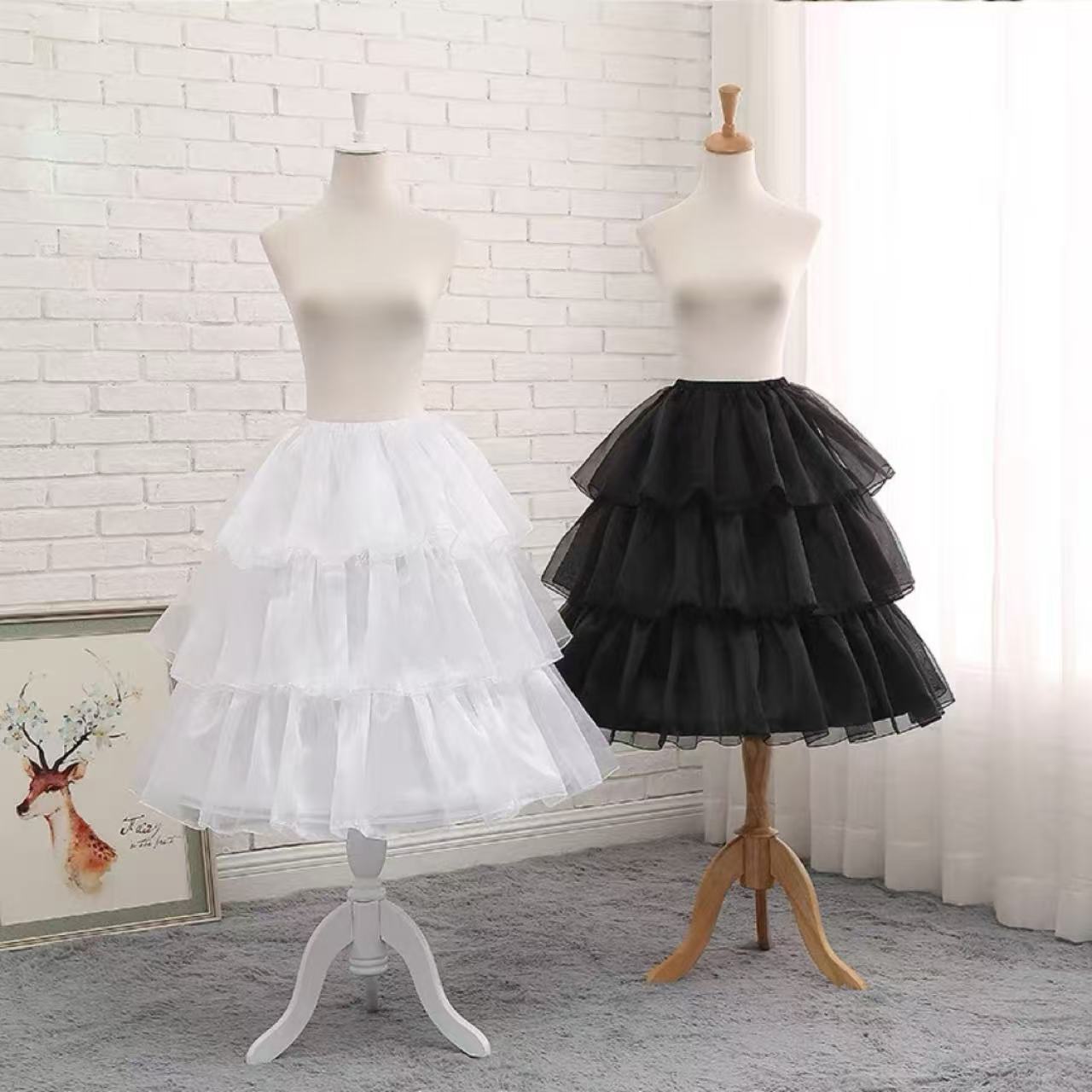 ゴスロリ ボリュームパニエ