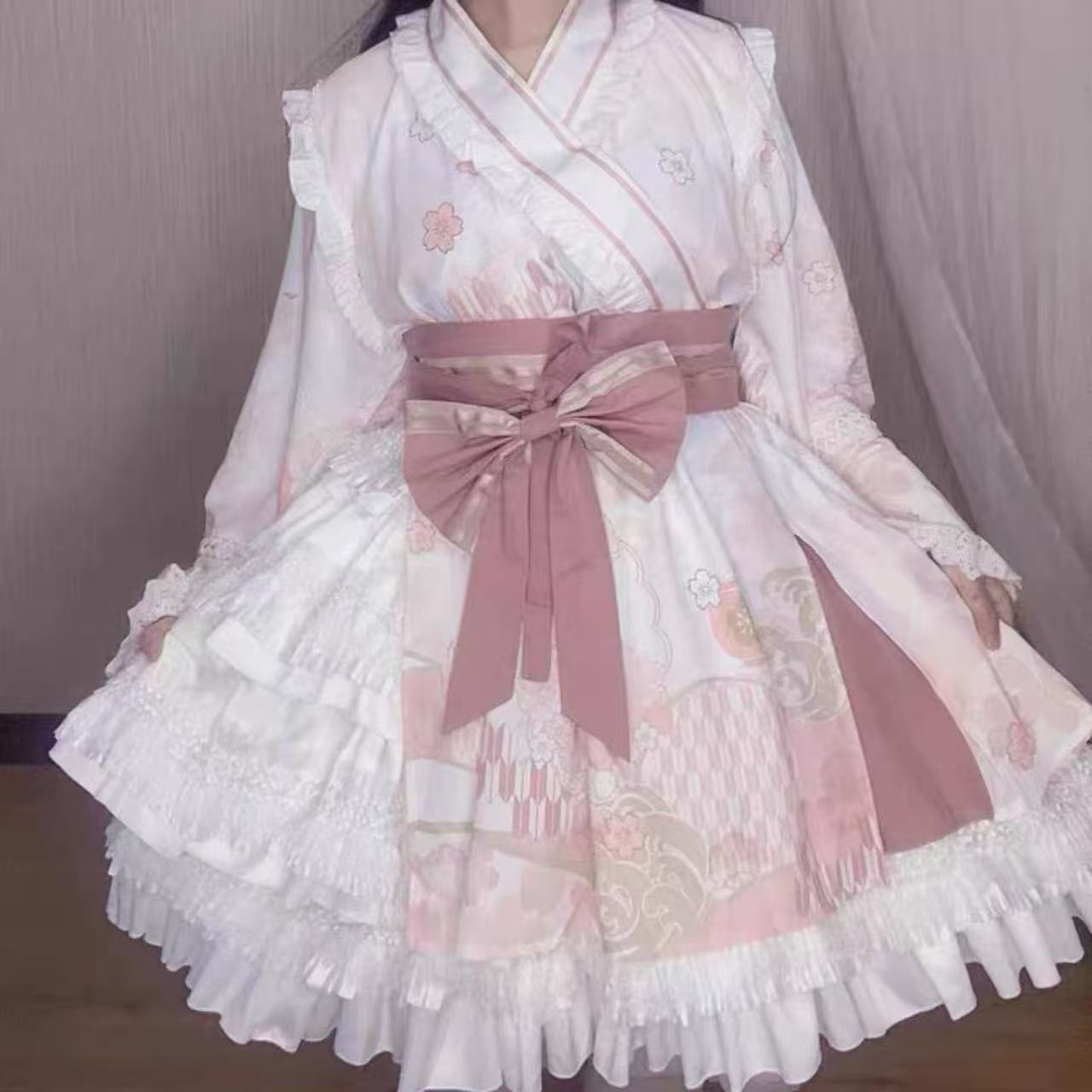 和風ロリータ 和風アリスドレス