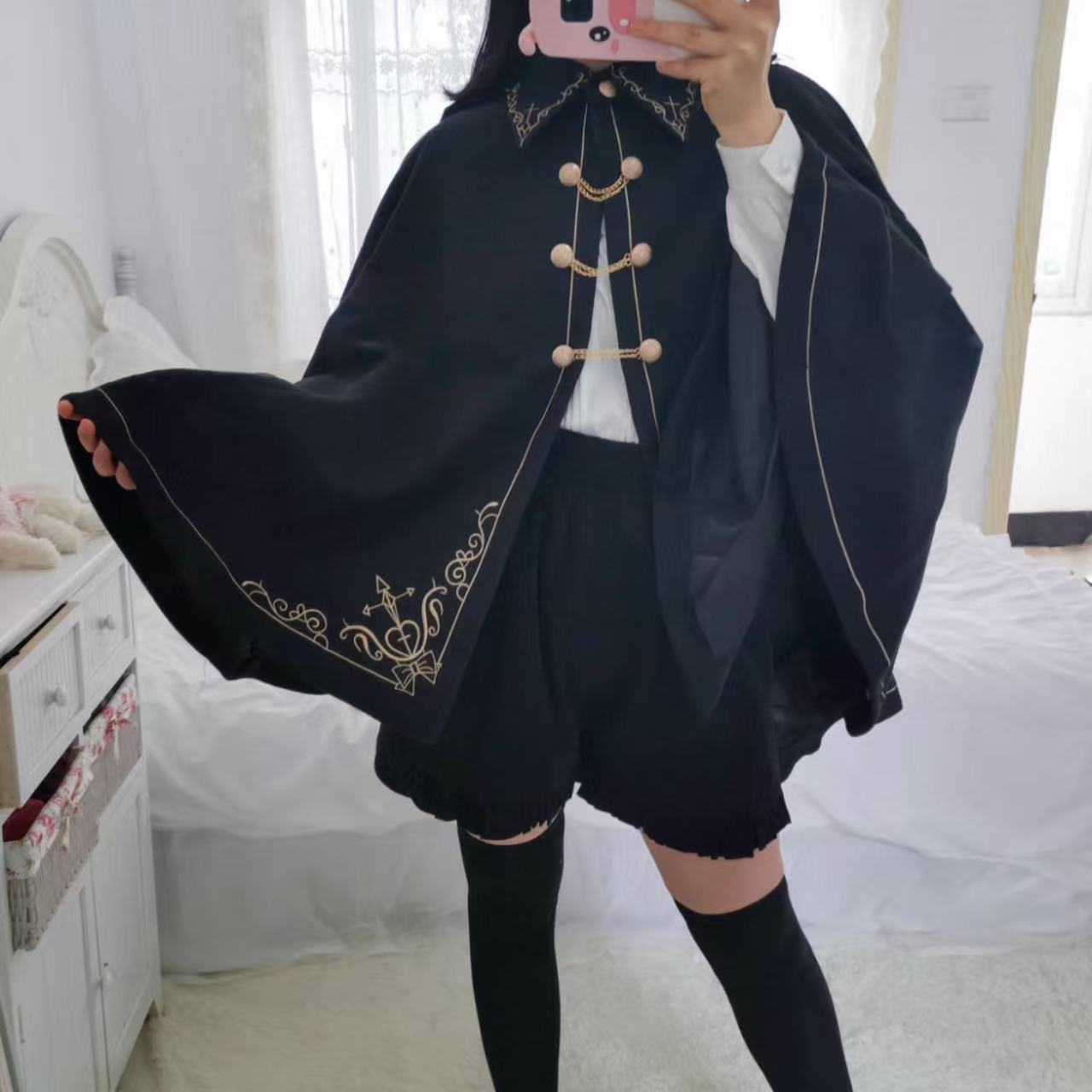 ゴスロリ ダークナイトハンサムコート