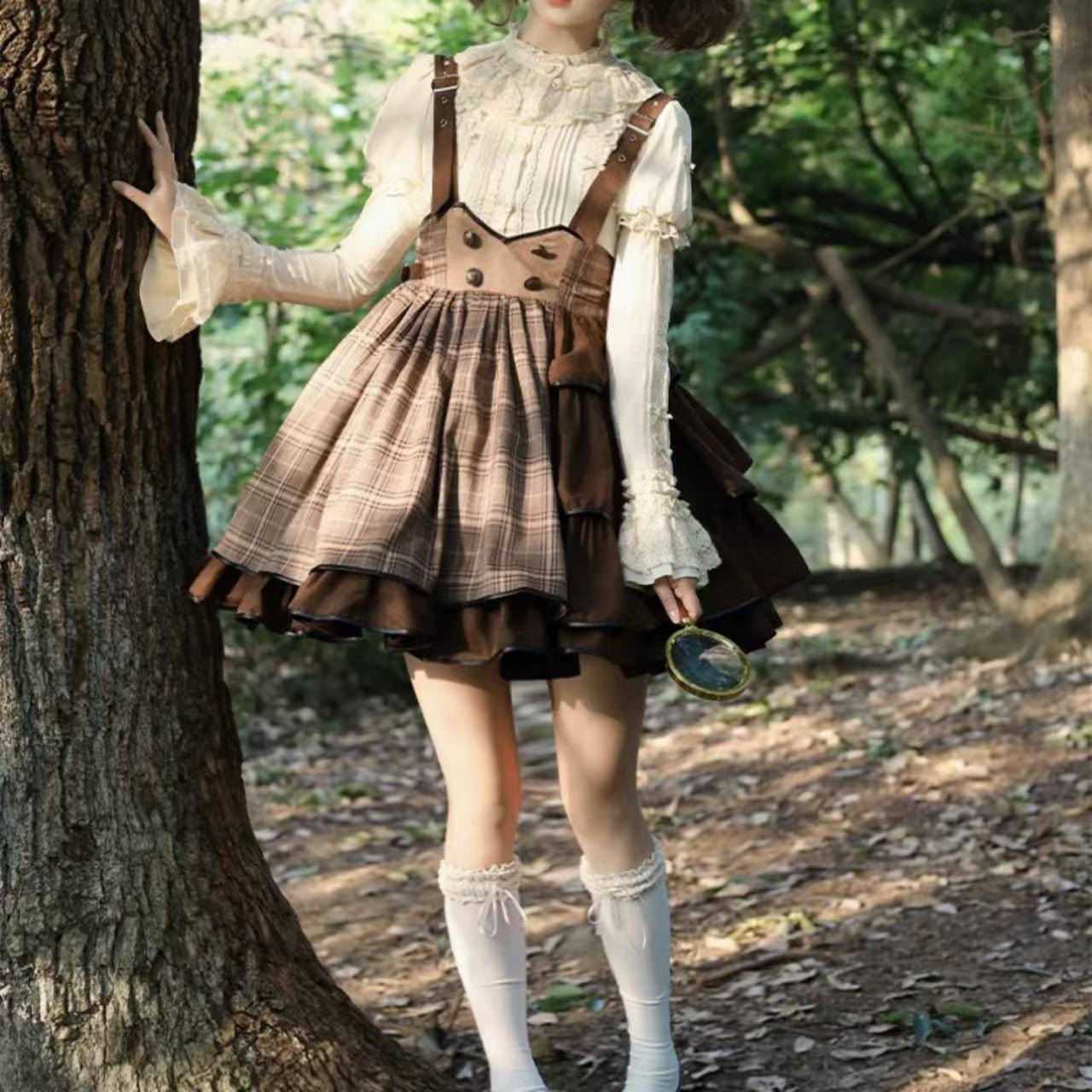 スチームパンク ブラウン探偵ワンピース