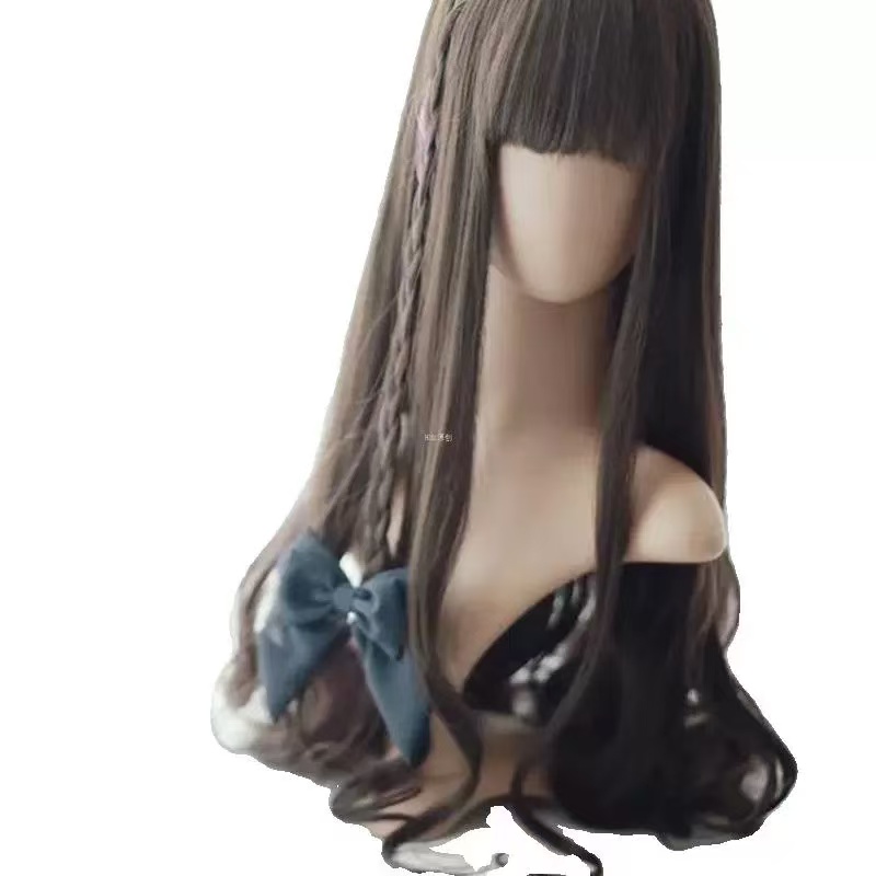 甘ロリータ シルクロングカールヘアウィッグ
