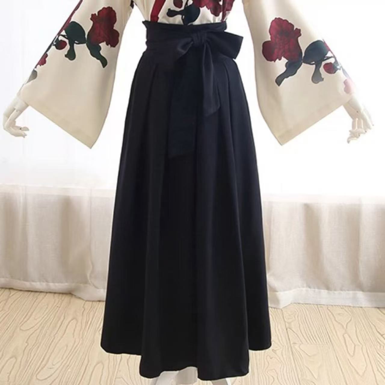 和風ロリータ 着物風ワンピース