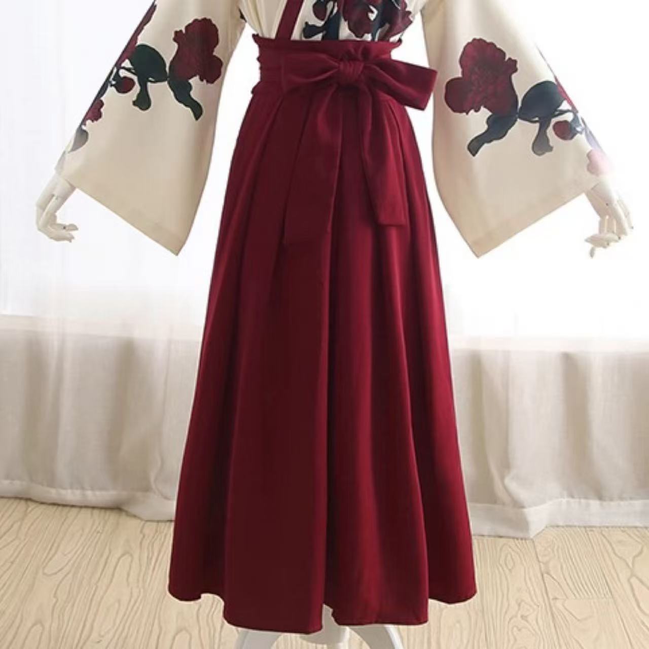 和風ロリータ 着物風ワンピース