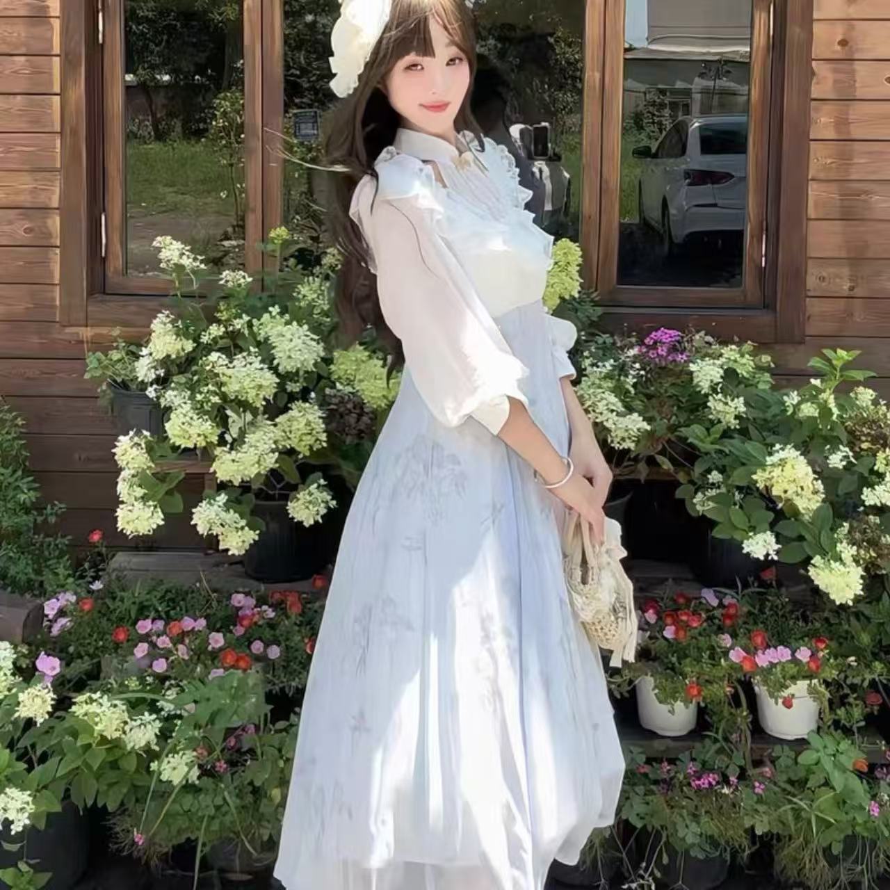 クラシカルロリータ 優雅な姫君のティータイムドレス