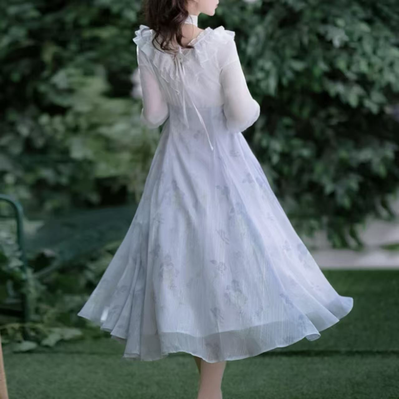 クラシカルロリータ 優雅な姫君のティータイムドレス