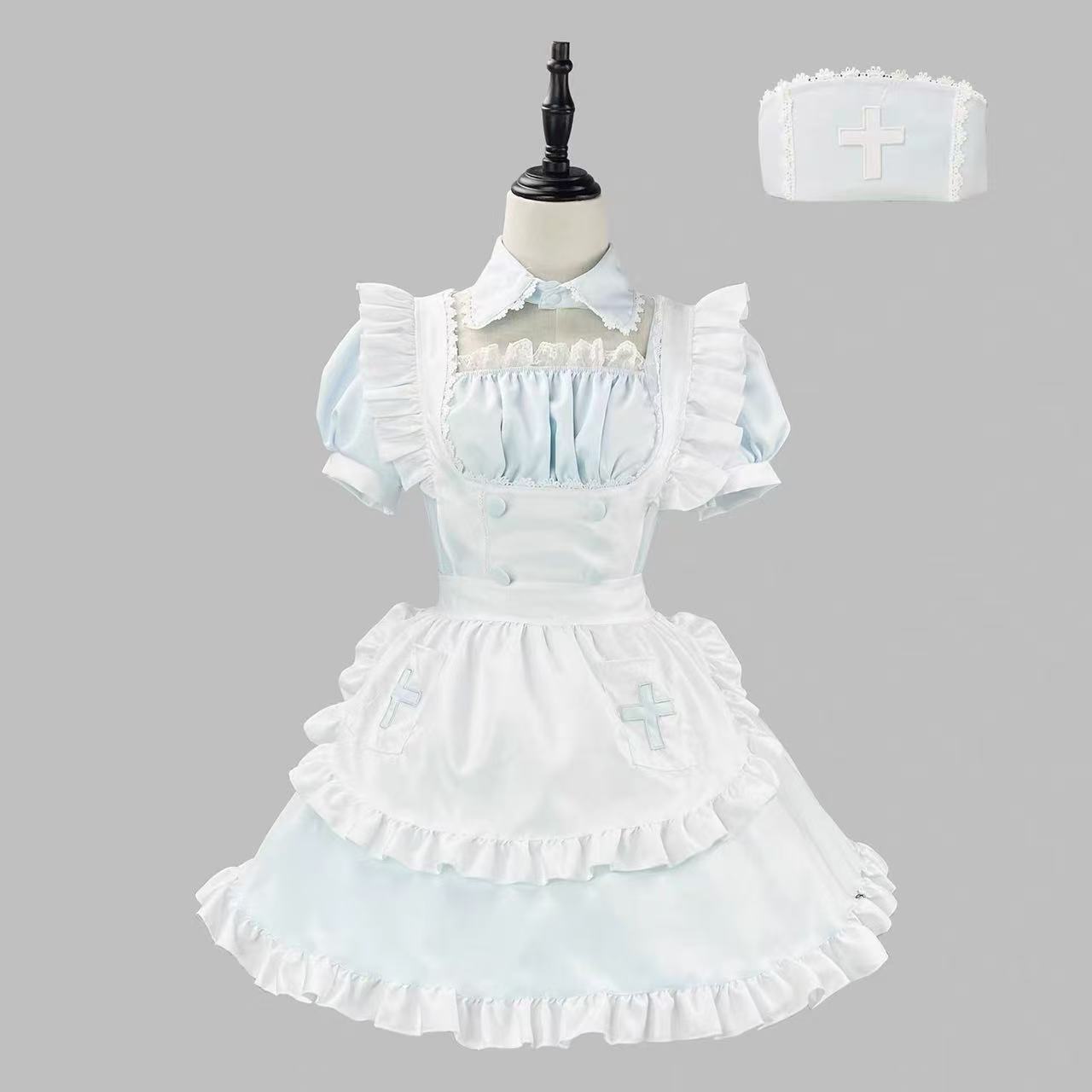 甘ロリータ スイートハート・リトルナースメイド服セット