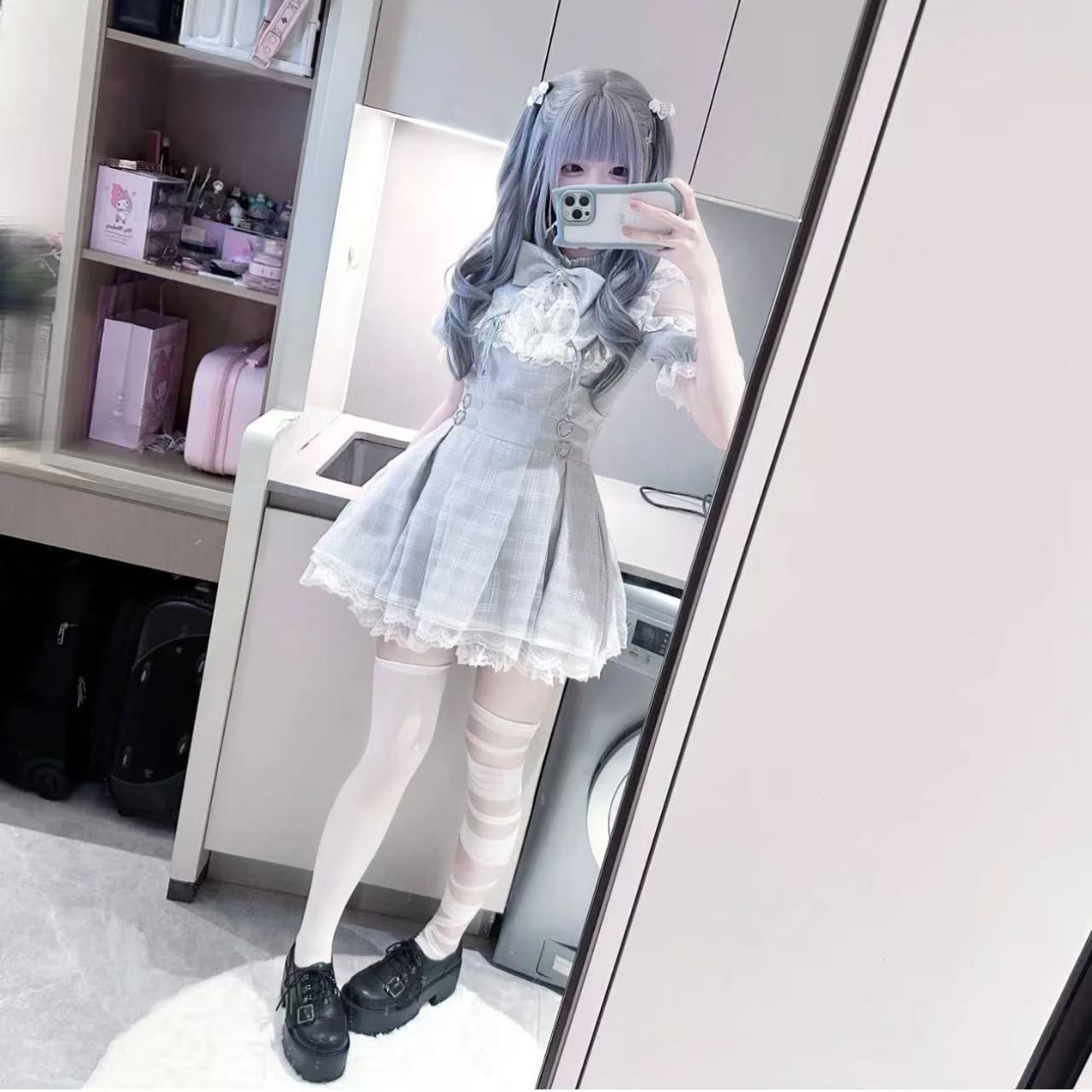 甘ロリータ 天使のハートビート・レースリボンドレス