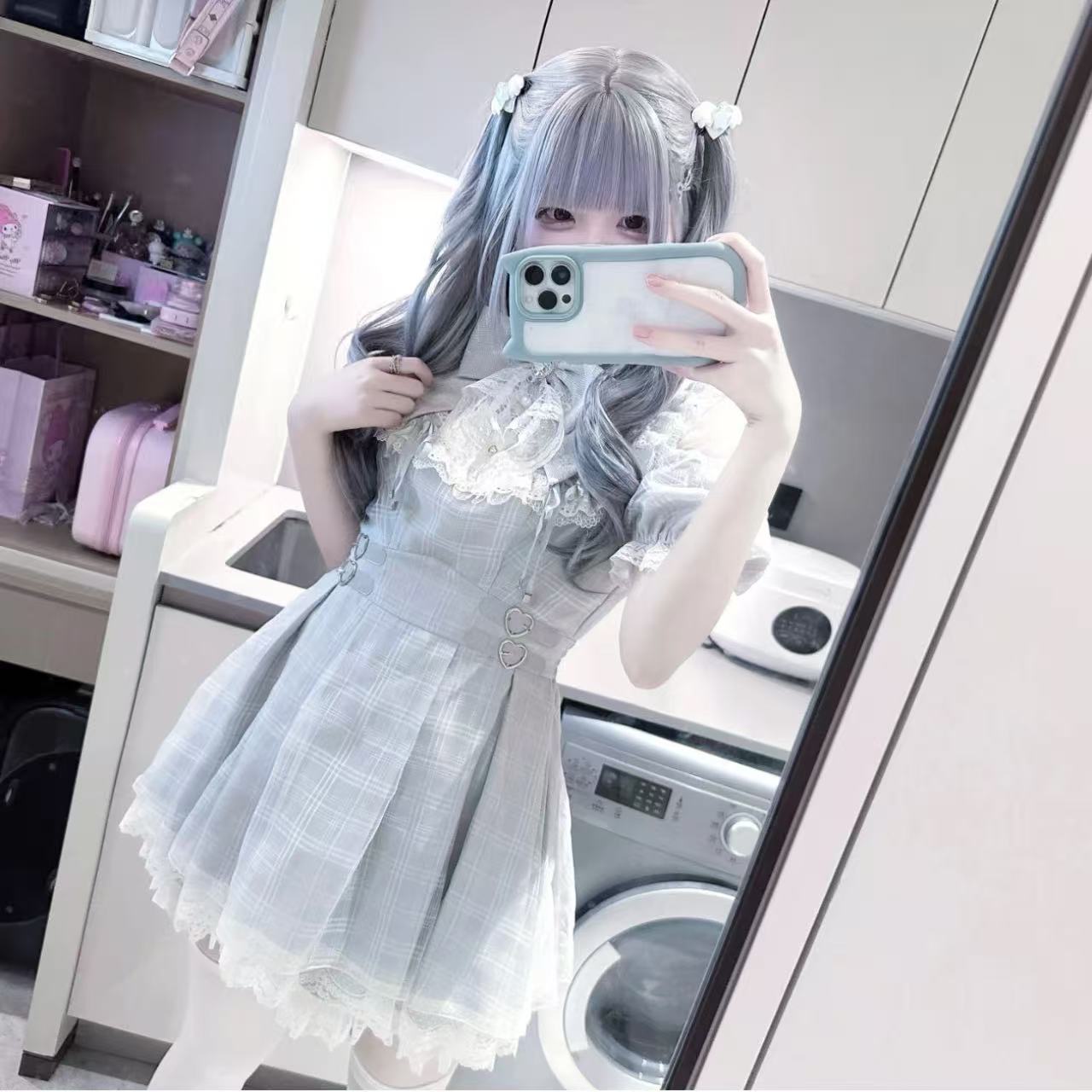 甘ロリータ 天使のハートビート・レースリボンドレス