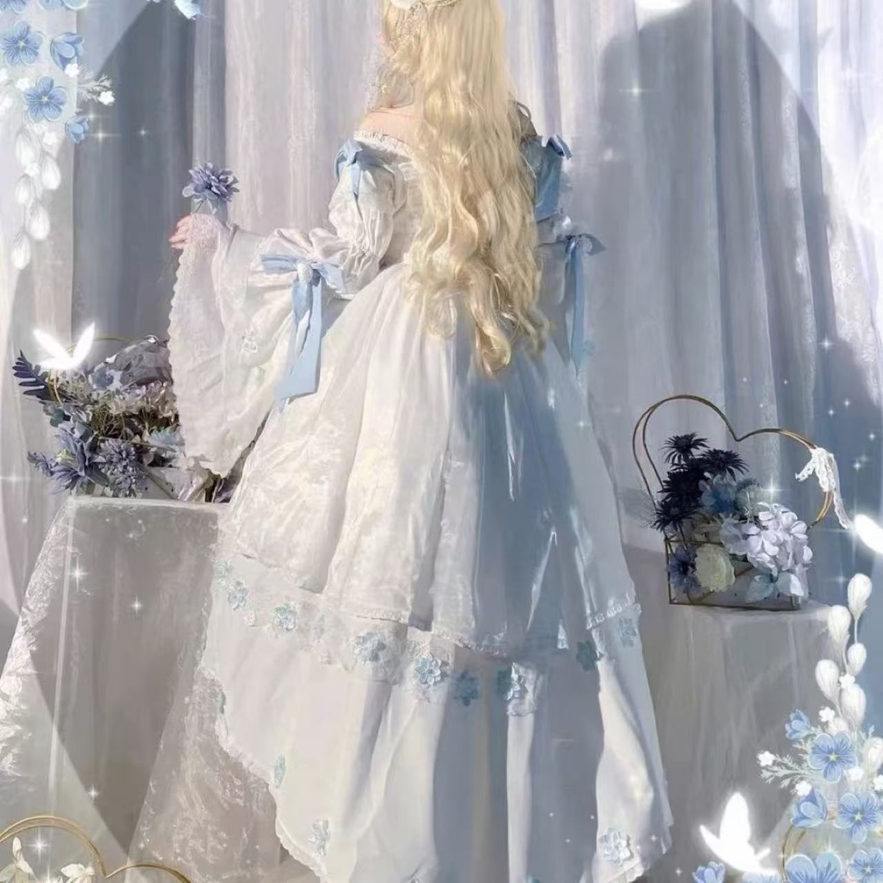 甘ロリータ 妖精プリンセス・ウェディング風ドレス