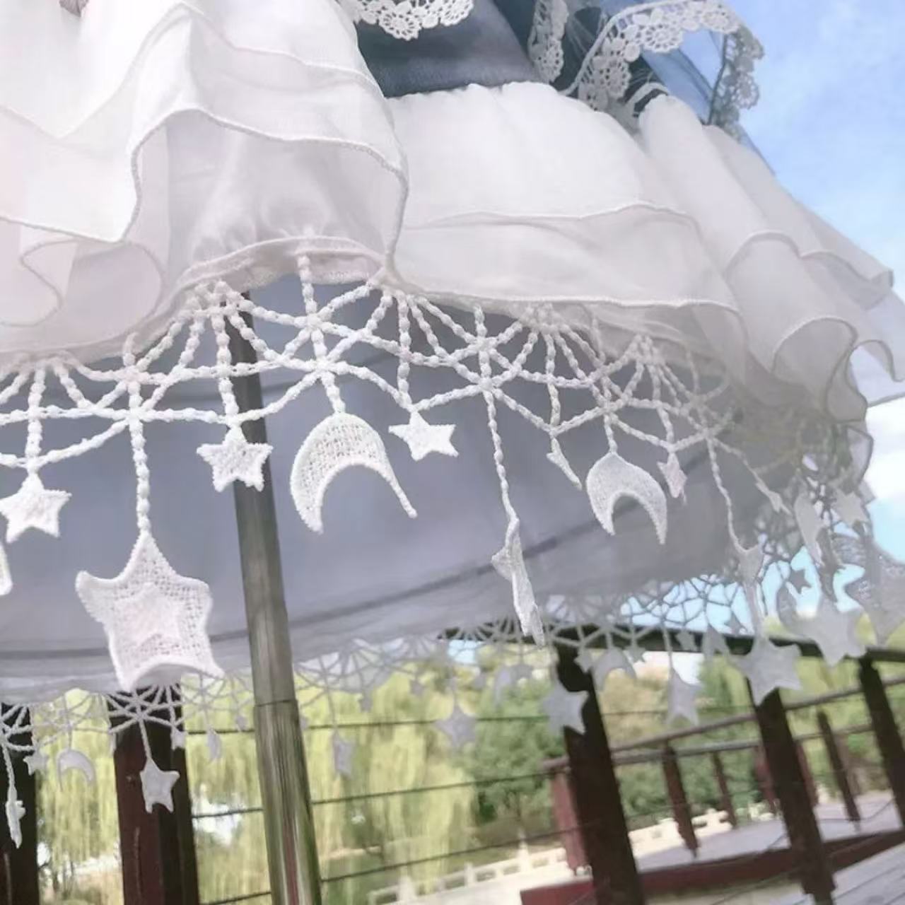 甘ロリータ ペチコート・フィッシュボーンサポート付きパフィースカート