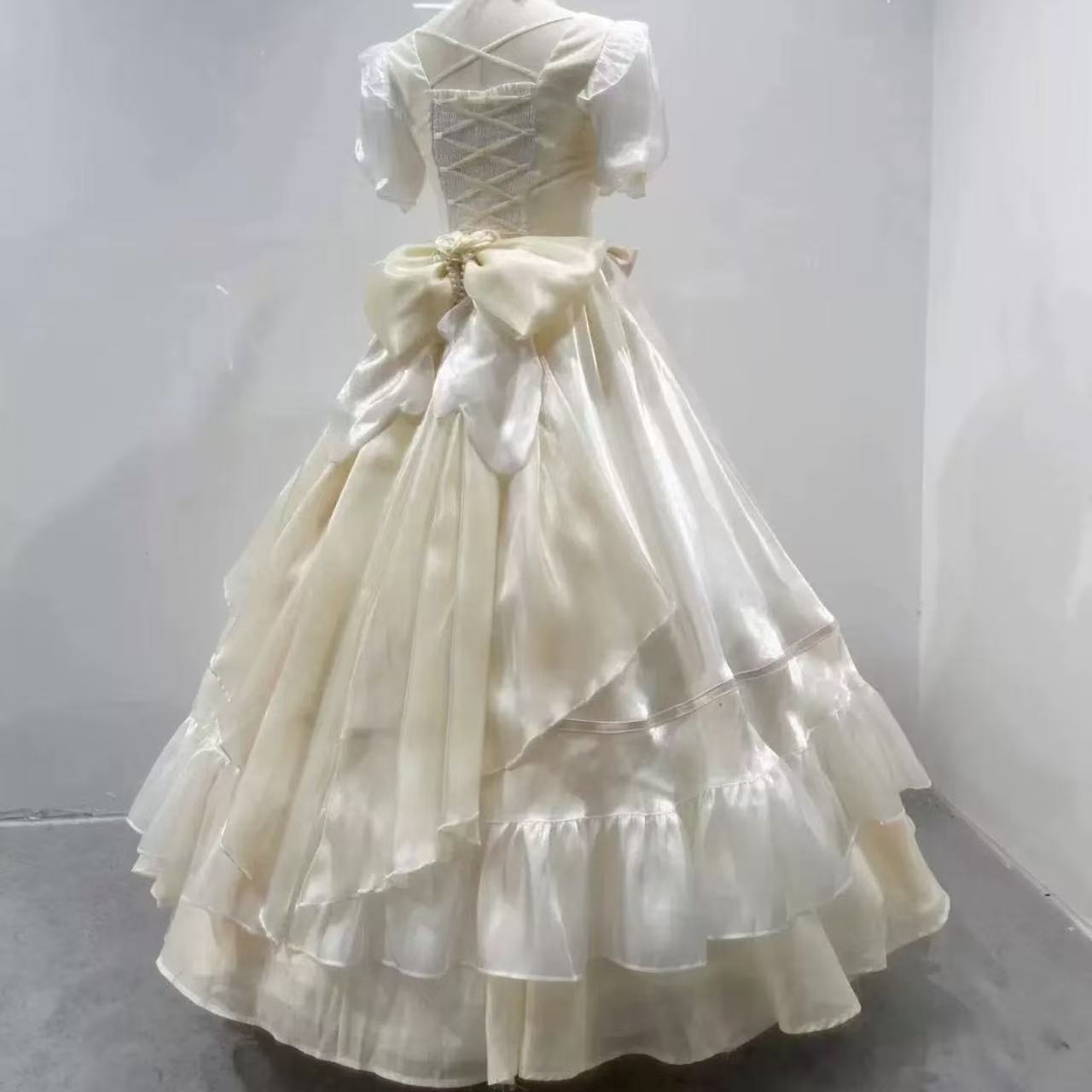 甘ロリータ ビッグスカート・フライトダイアリープリンセスドレス