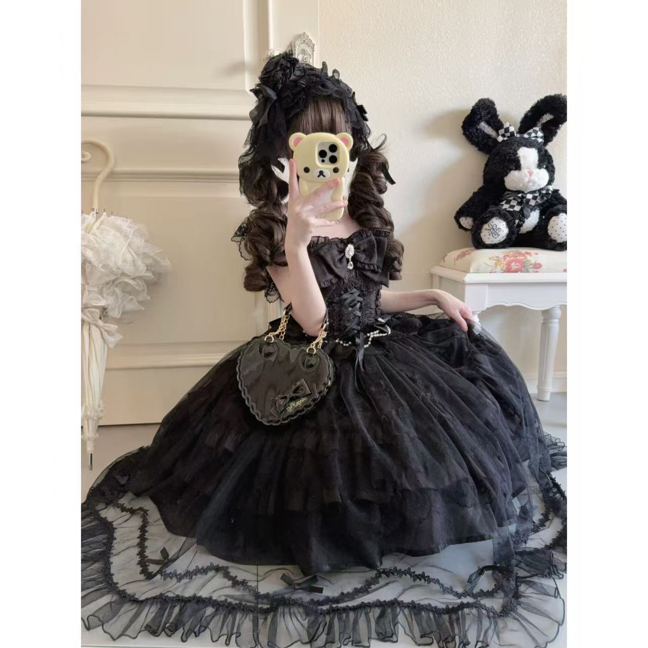 甘ロリータ 永遠の誓い・サスペンダースカート