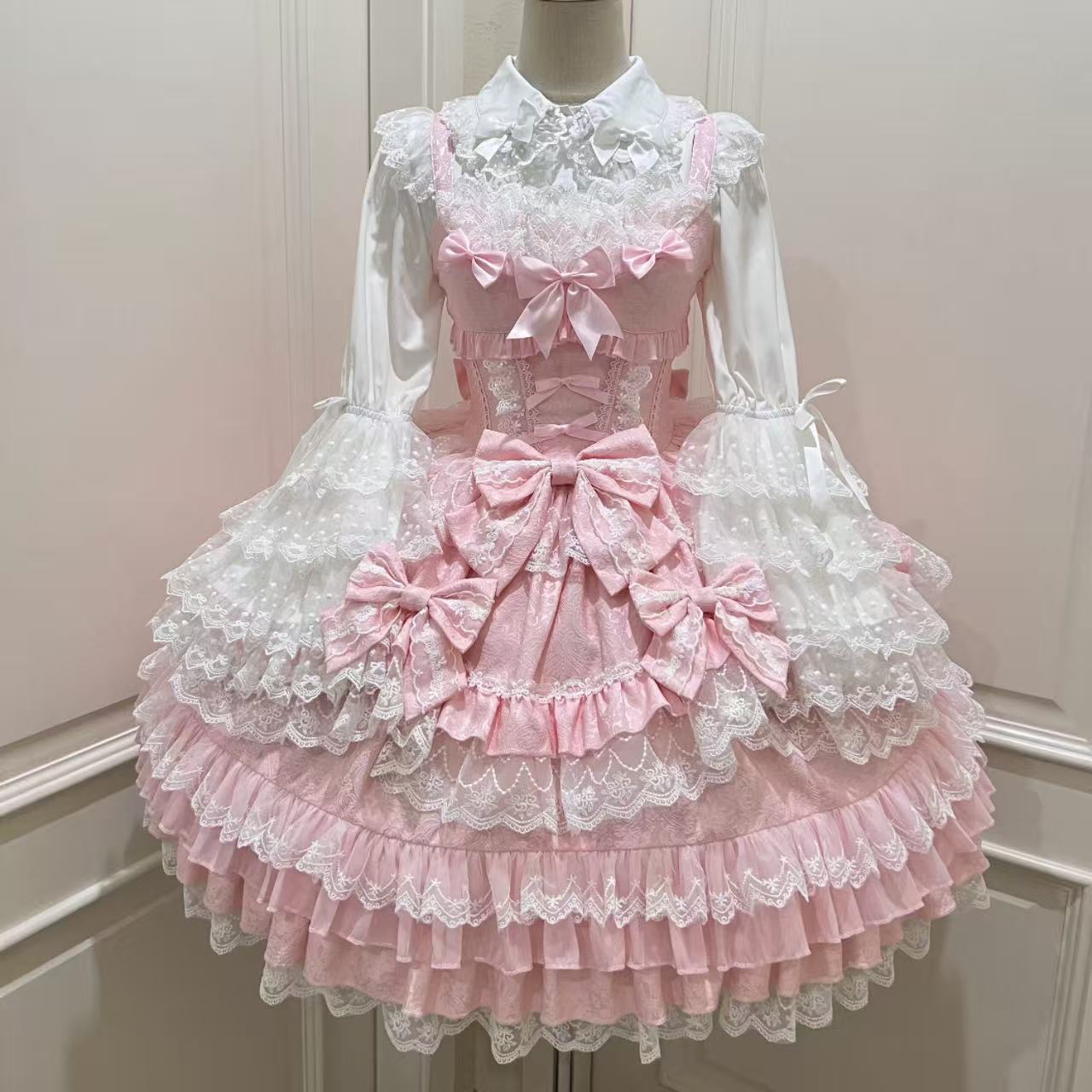 甘ロリータ ドールセンス・スイートサスペンダードレス