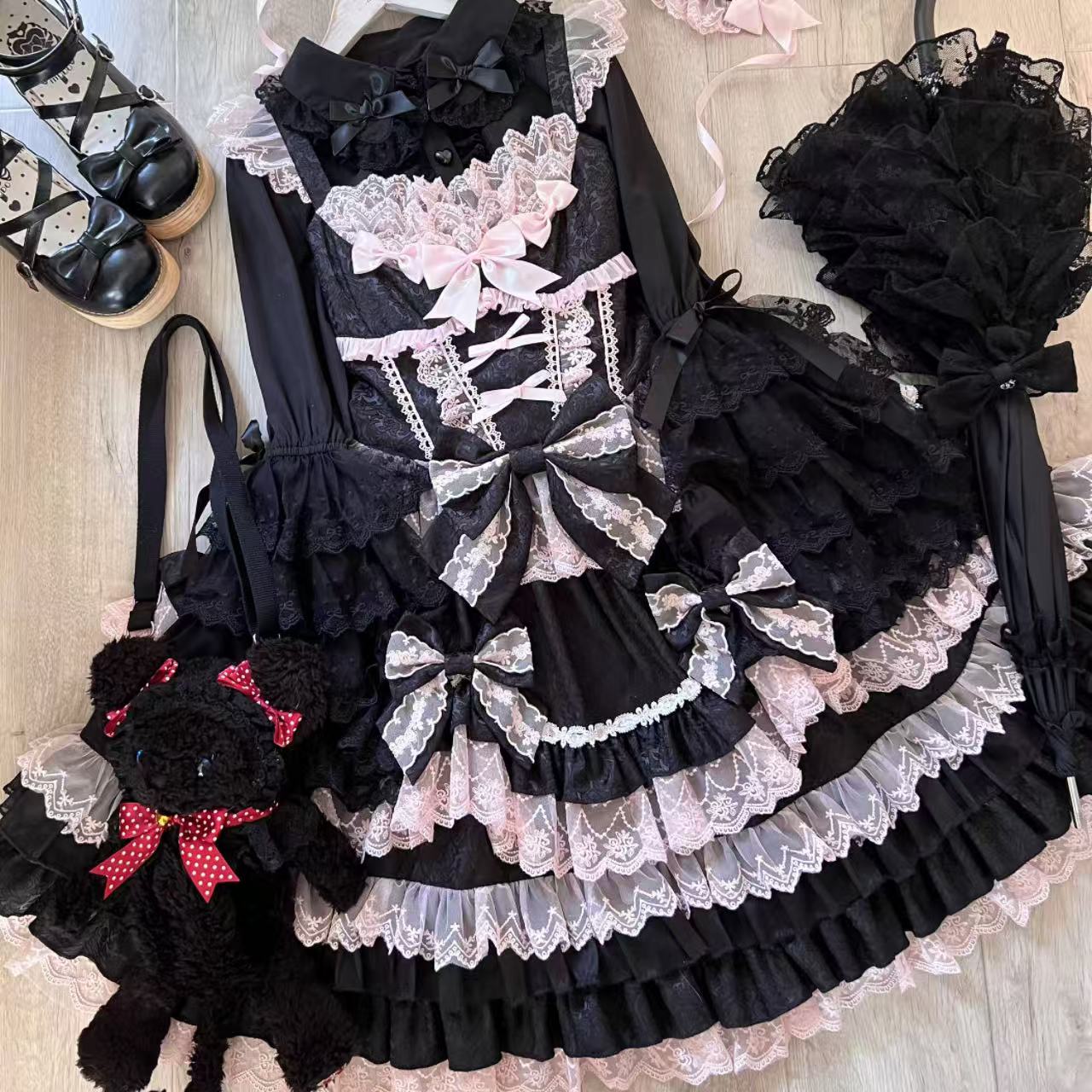 甘ロリータ ドールセンス・スイートサスペンダードレス