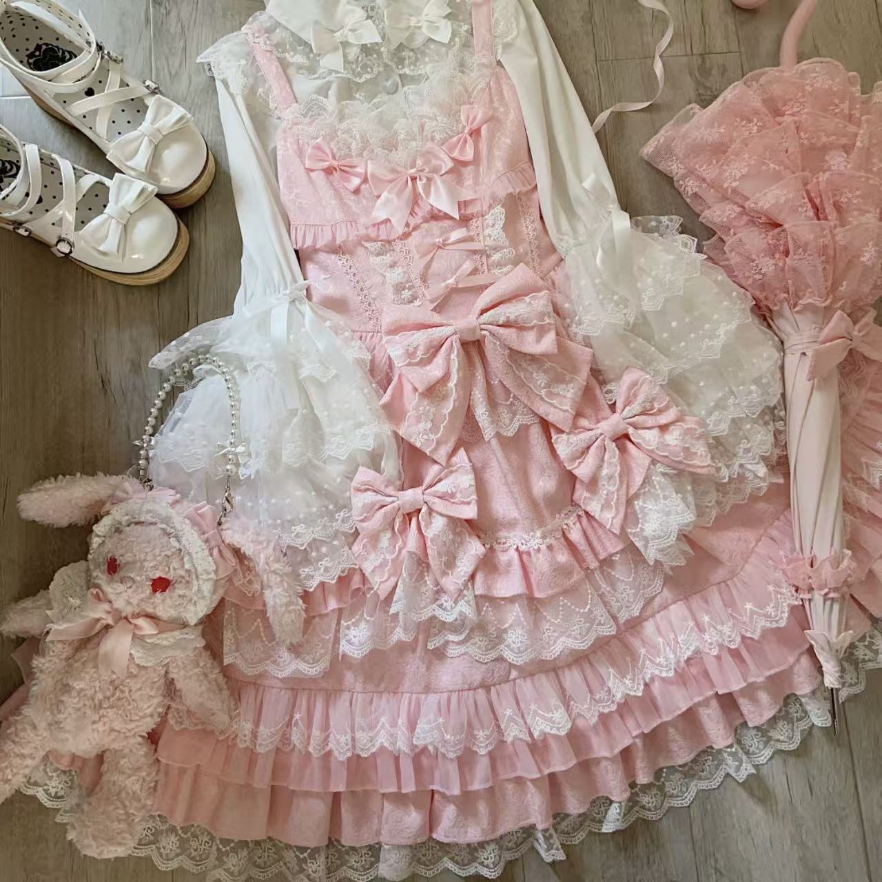 甘ロリータ ドールセンス・スイートサスペンダードレス