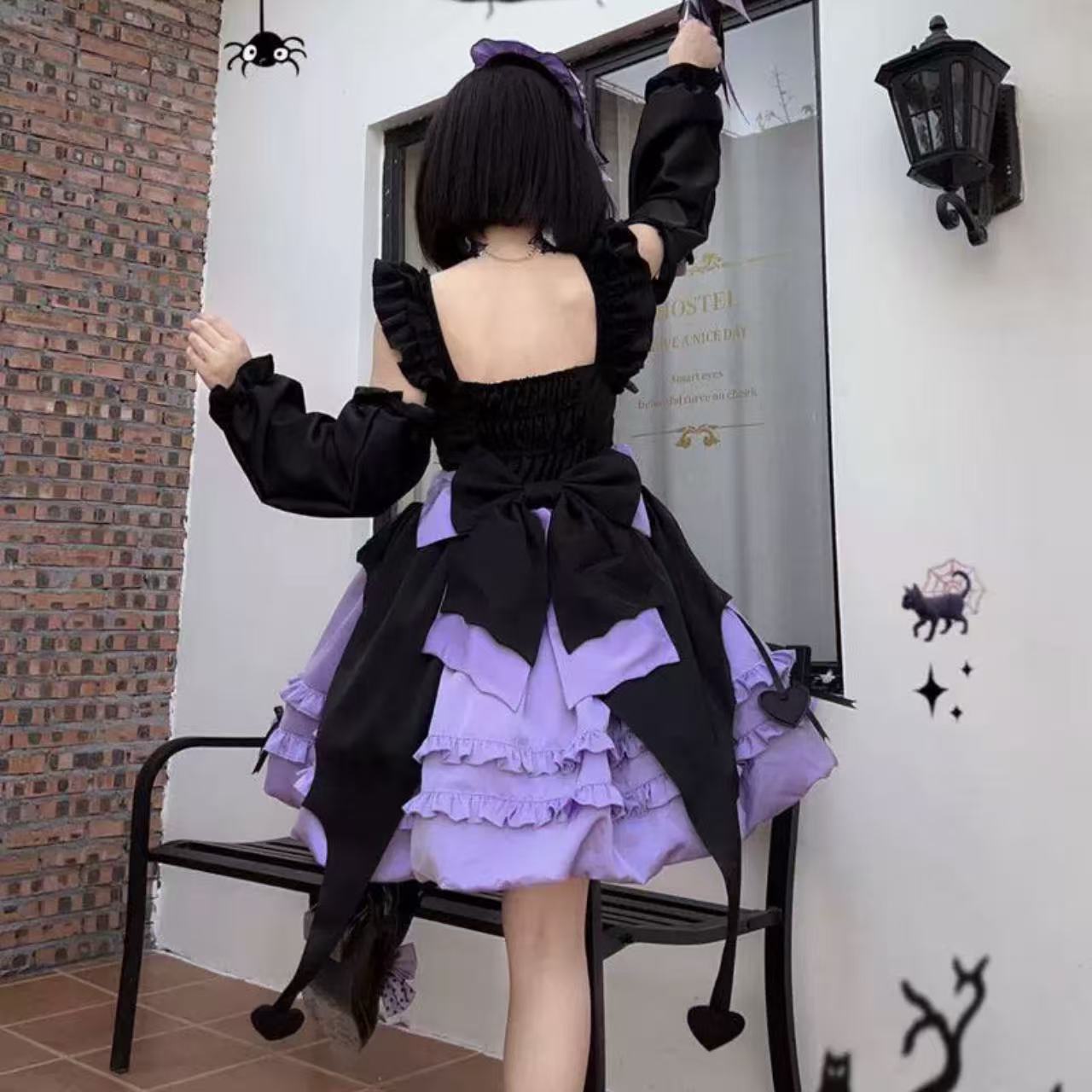 ゴスロリ 星空の魔女・ハロウィンサスペンダードレス