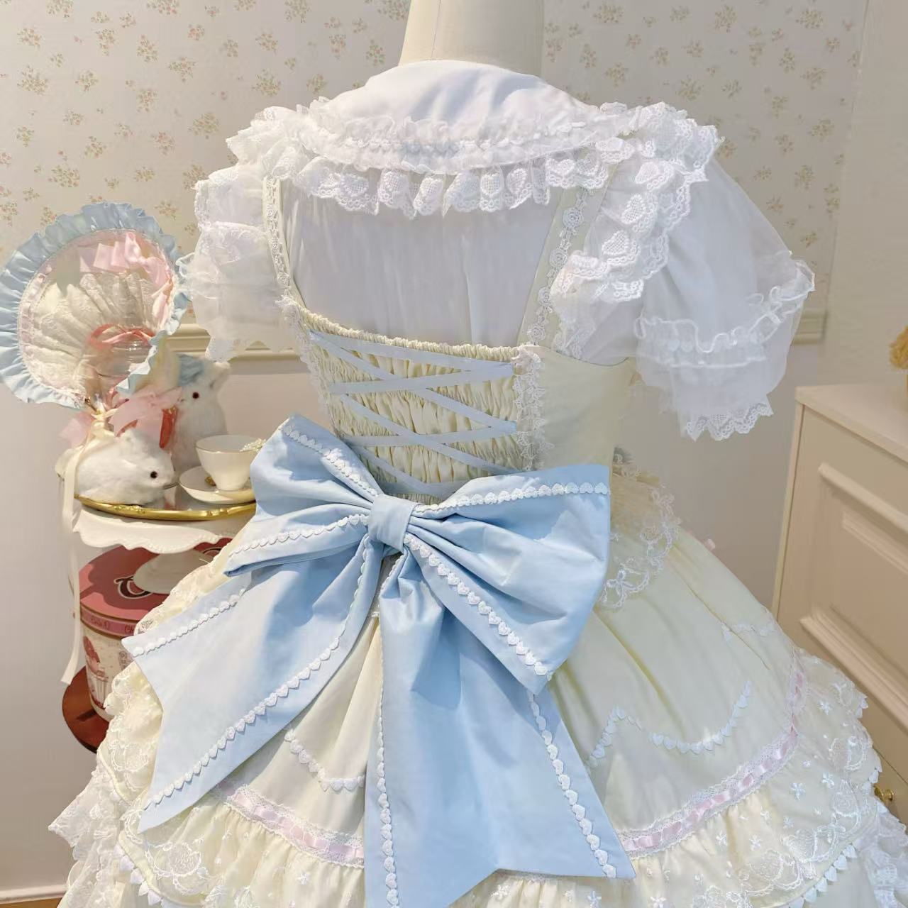 甘ロリータ 半袖トップシャツ