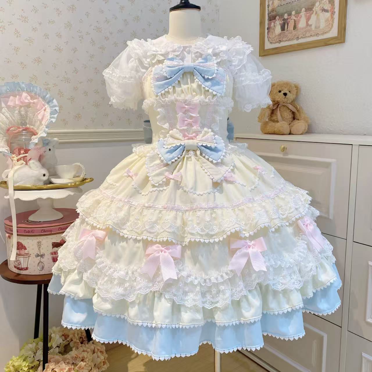 甘ロリータ スイートロリータ・サマーサスペンダードレス