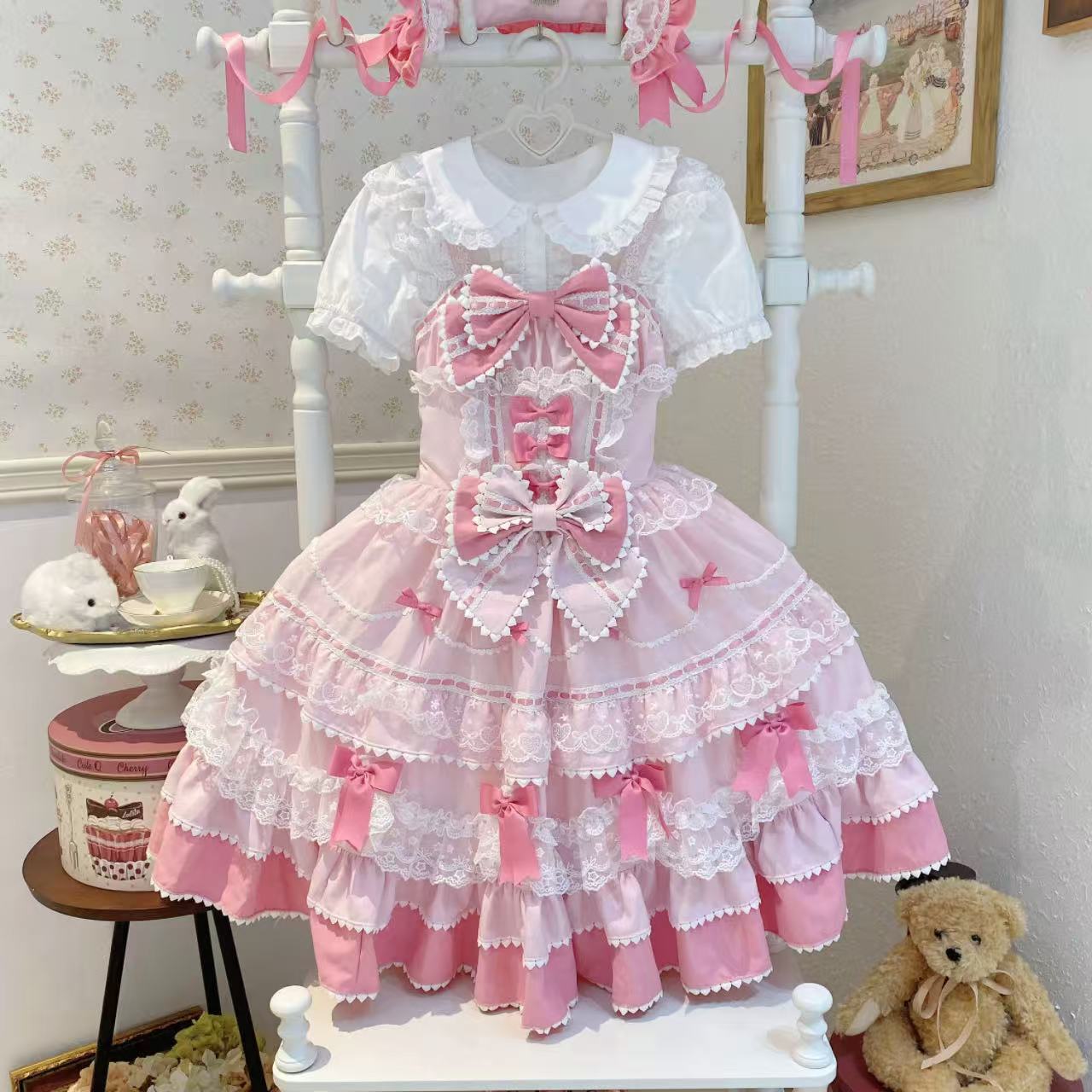 甘ロリータ スイートロリータ・サマーサスペンダードレス