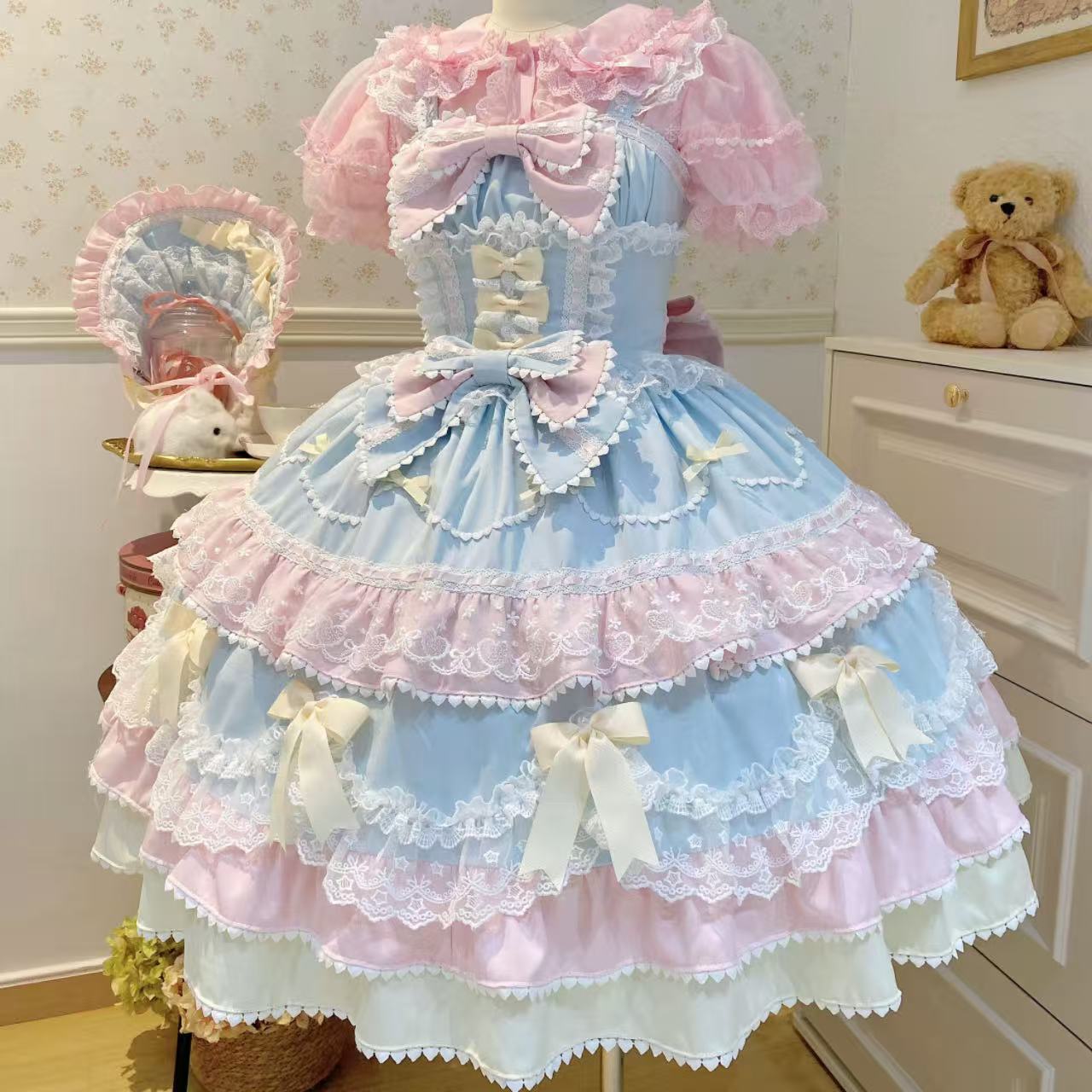 甘ロリータ スイートロリータ・サマーサスペンダードレス