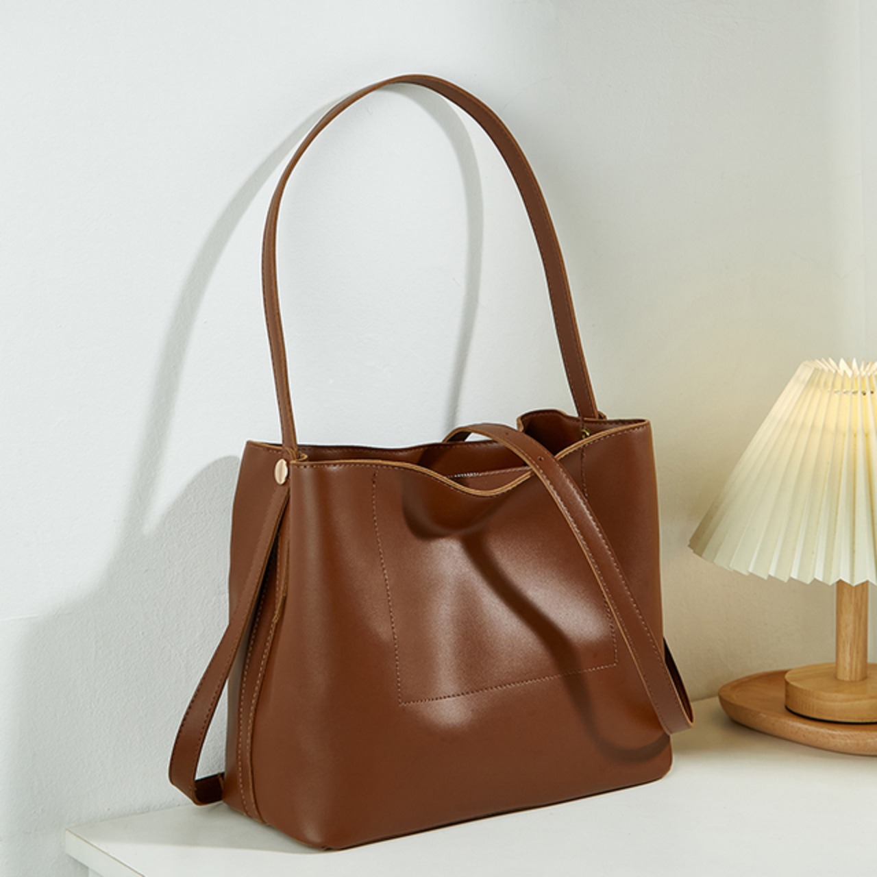 骨格ウェーブ 2wayトートバッグ