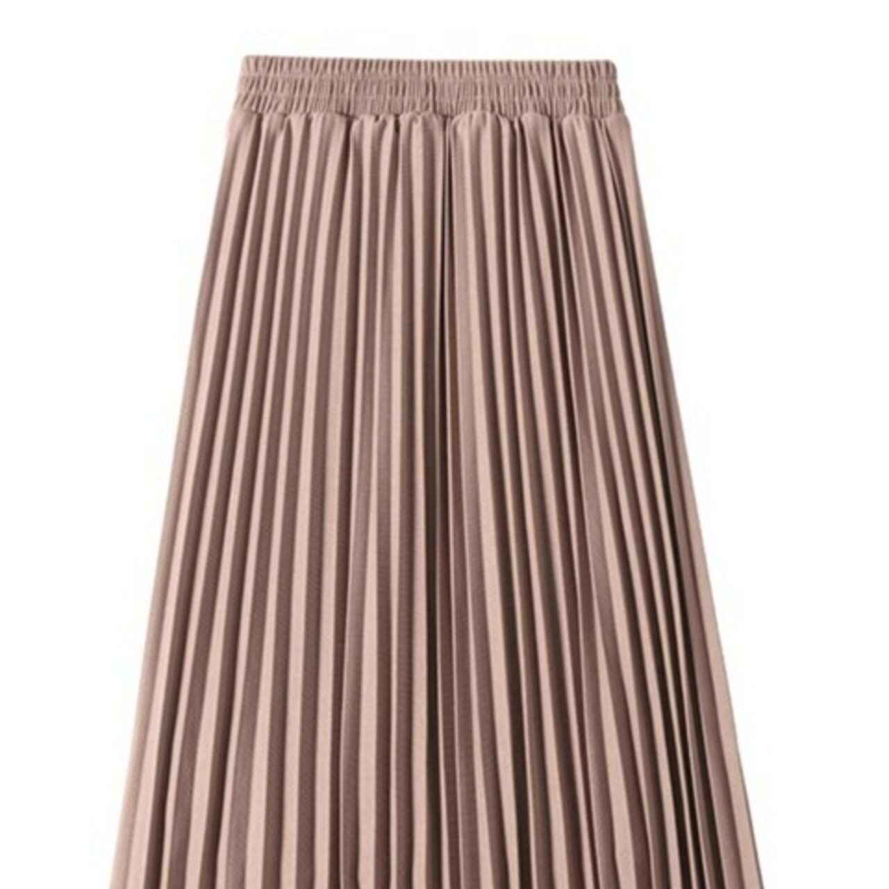 骨格ウェーブ Aラインプリーツスカート