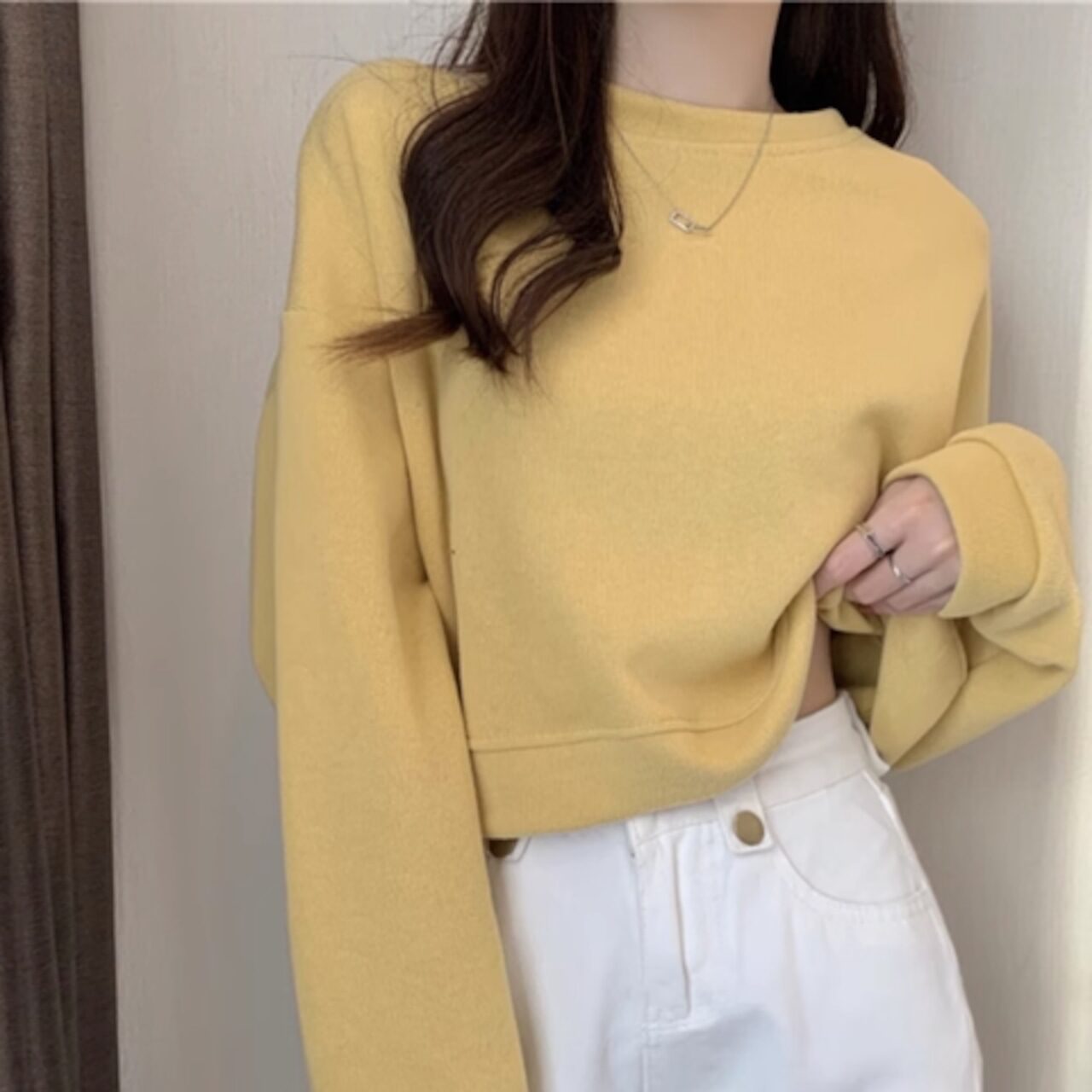 骨格ウェーブ カラープルオーバータグ付きパーカー