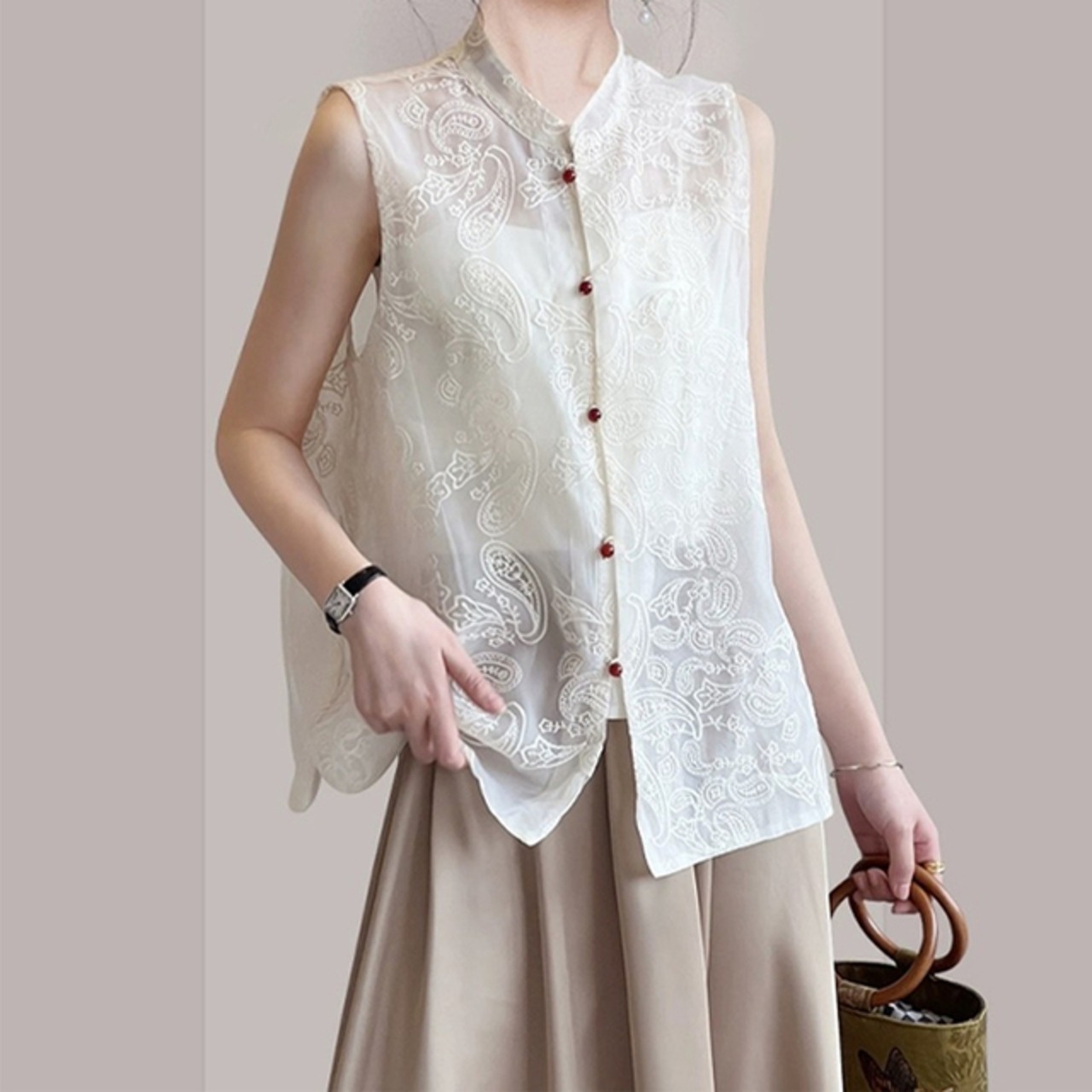 骨格ウェーブ シアーベスト