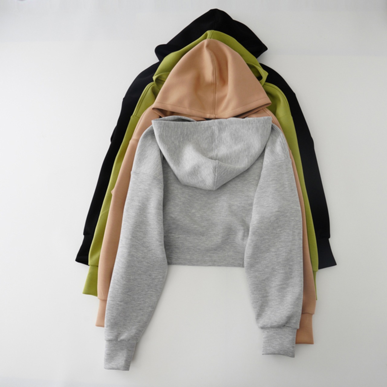 骨格ウェーブ フィットネスプルオーバーパーカー