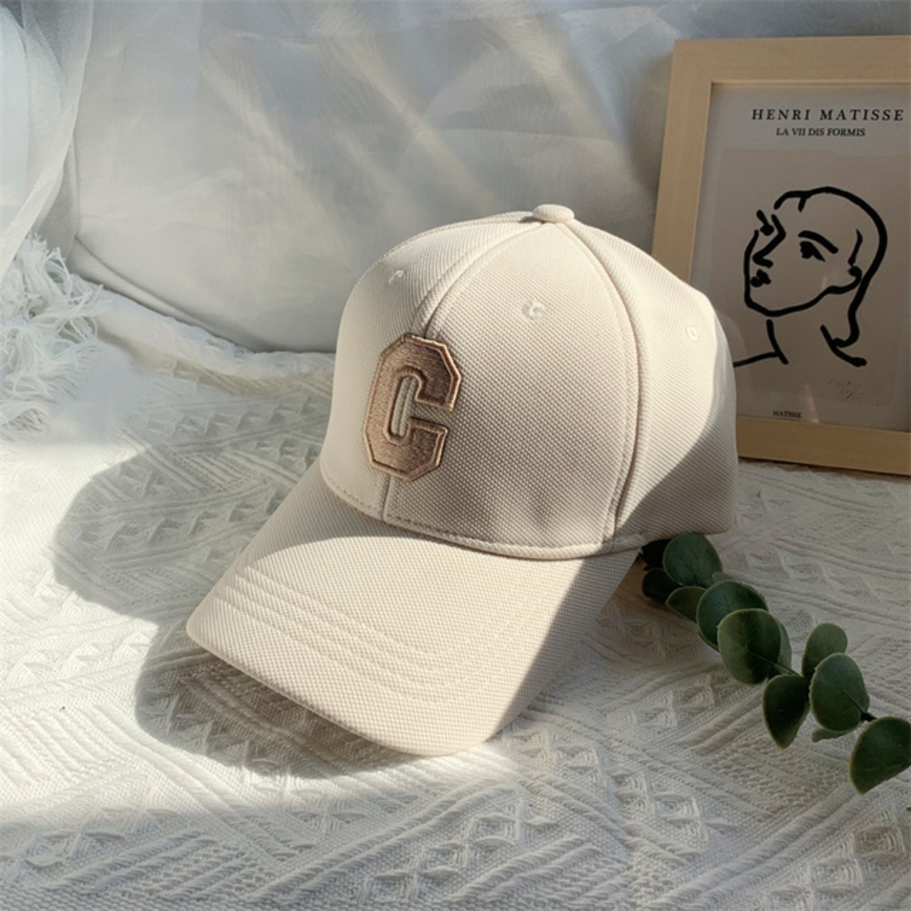 骨格ウェーブ ロゴキャップ